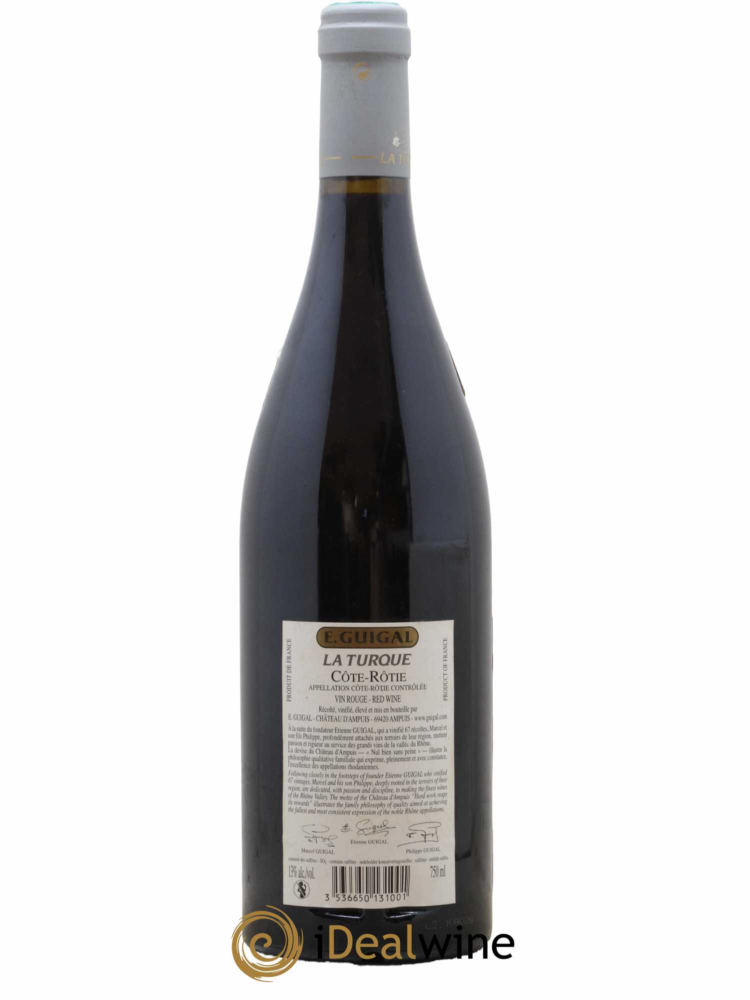Côte-Rôtie La Turque Guigal 2005 - Lot de 1 bouteille - 1