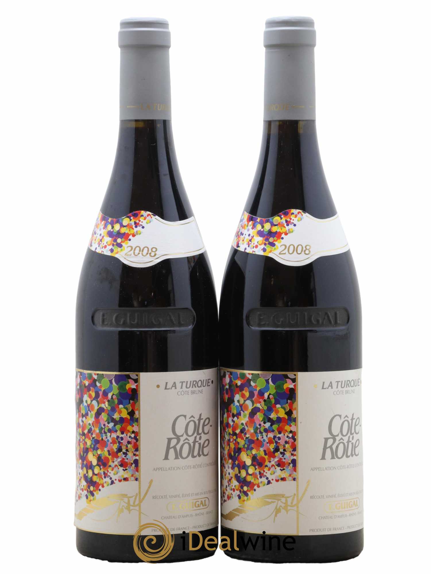 Côte-Rôtie La Turque Guigal 2008 - Lot de 2 bouteilles - 0