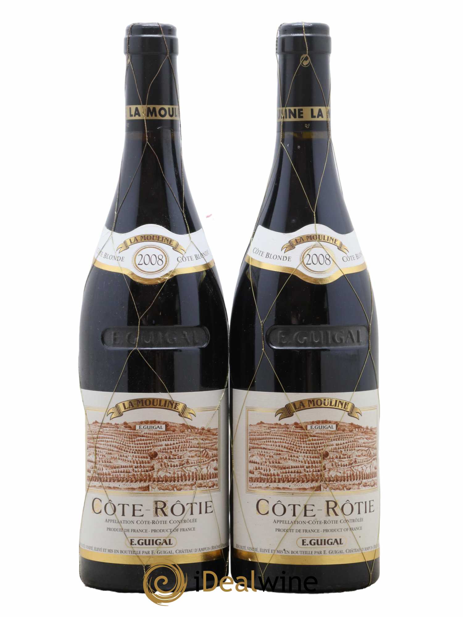 Côte-Rôtie La Mouline Guigal 2008 - Lot de 2 bouteilles - 0