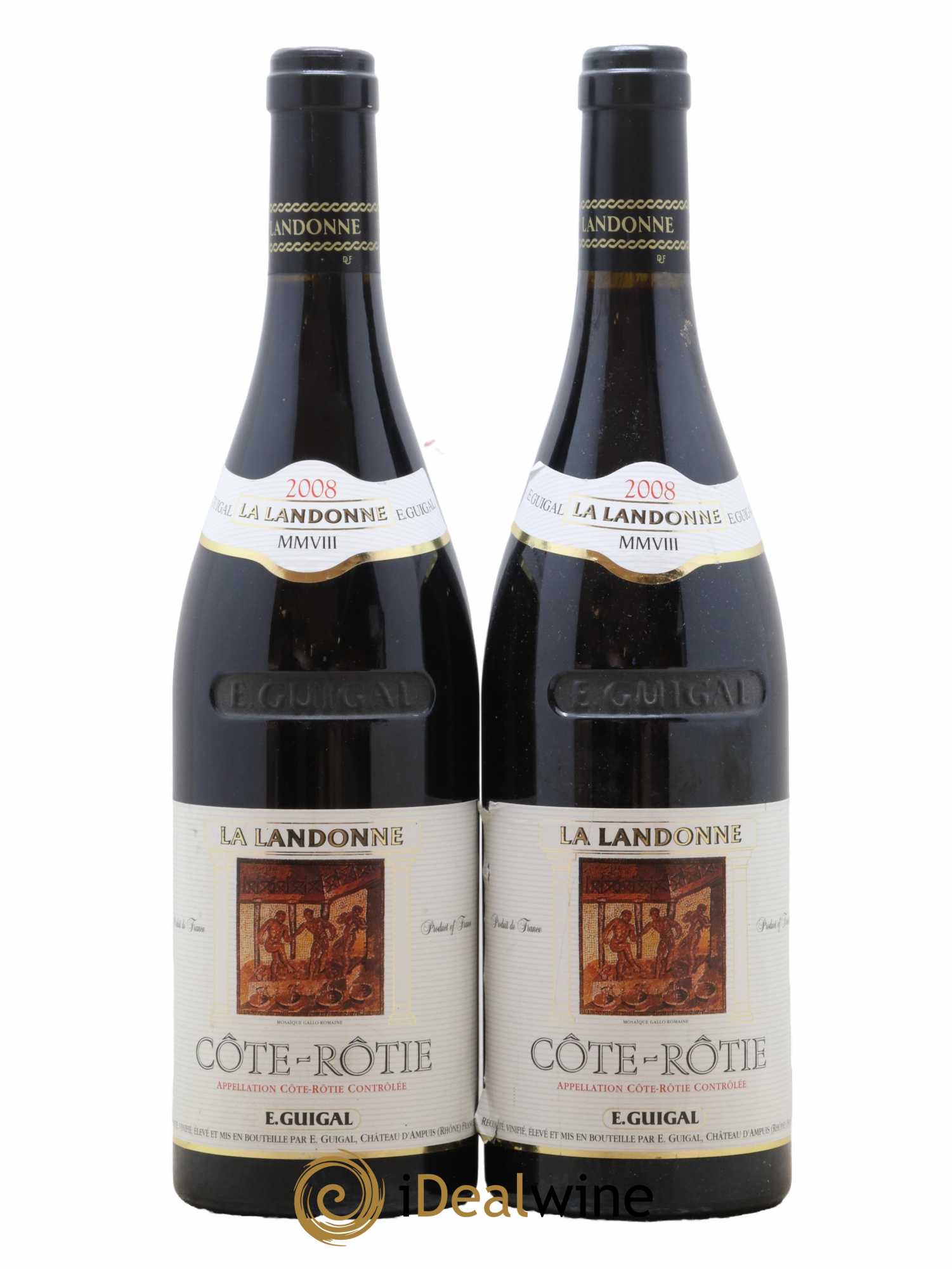 Côte-Rôtie La Landonne Guigal 2008 - Lot de 2 bouteilles - 0