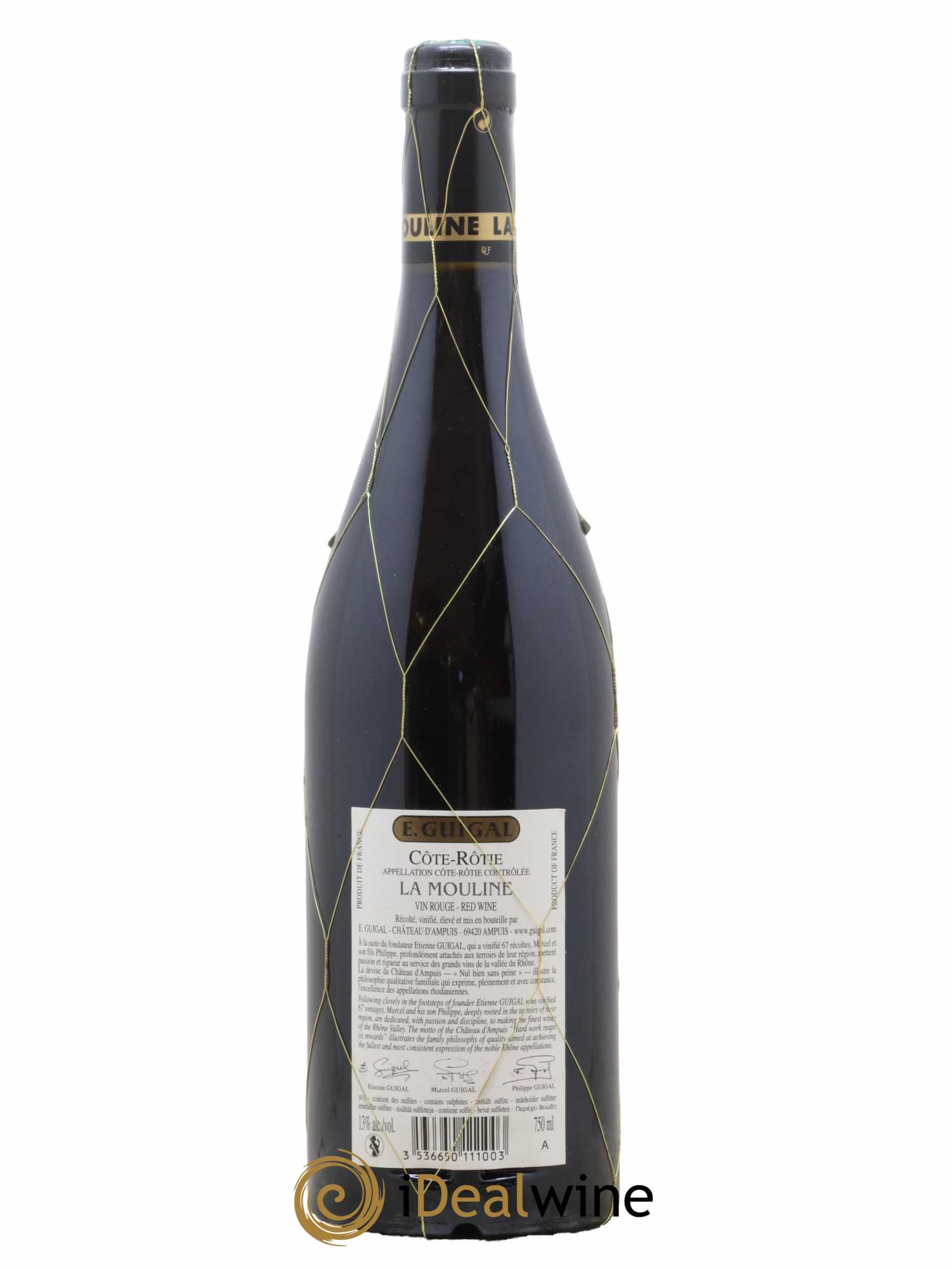 Côte-Rôtie La Mouline Guigal 2007 - Lot de 1 bouteille - 1
