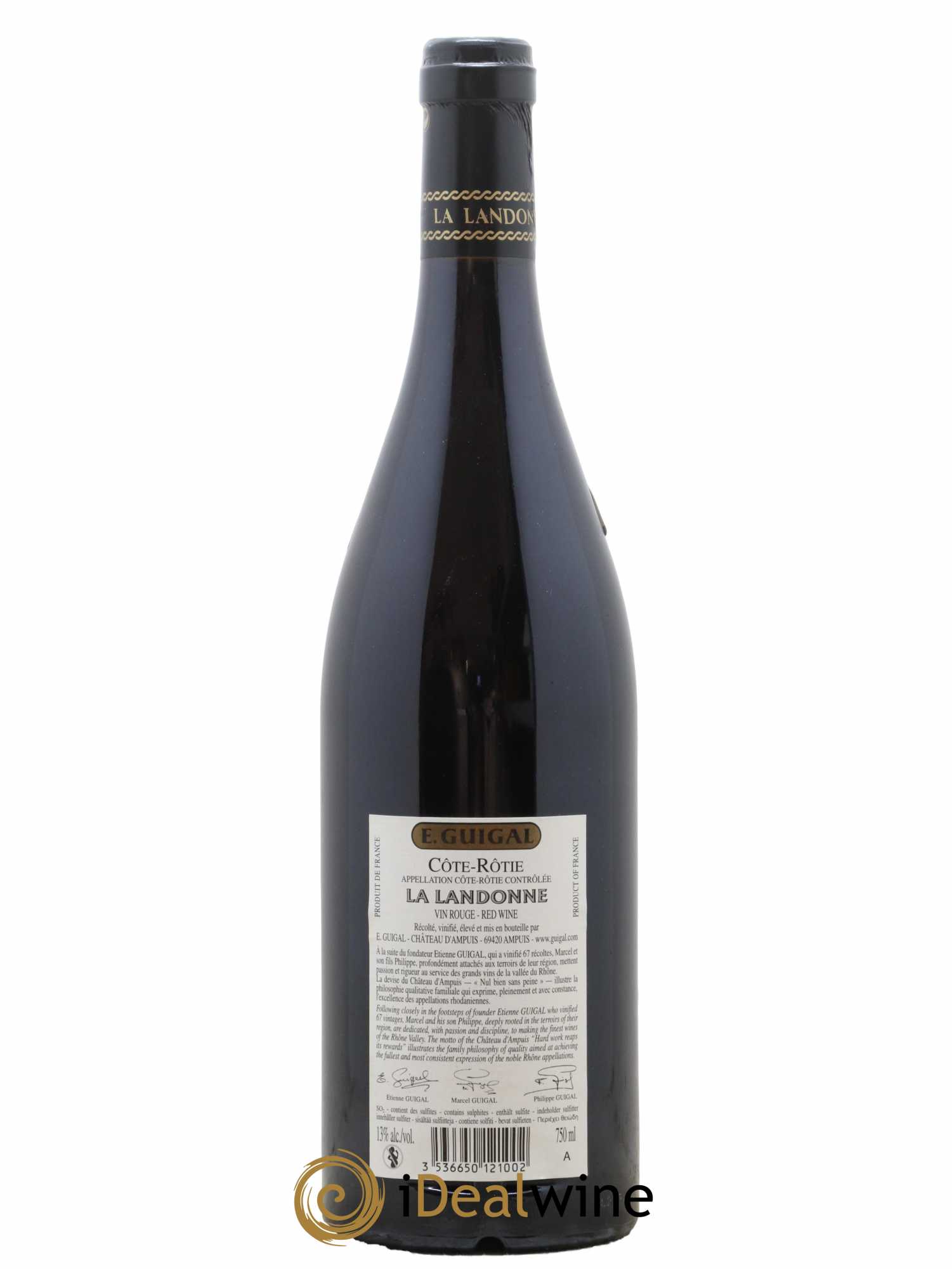 Côte-Rôtie La Landonne Guigal 2007 - Lot de 1 bouteille - 1