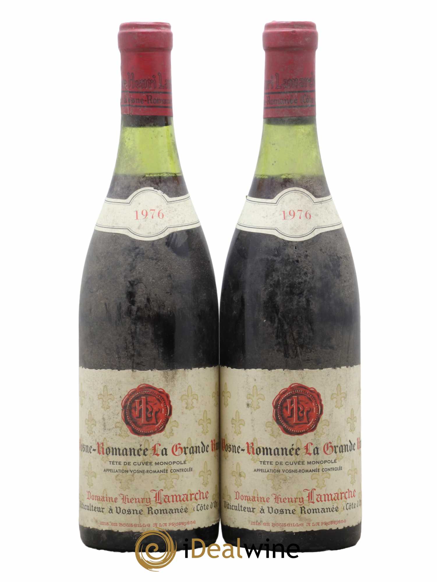 La Grande Rue Grand Cru Lamarche (Domaine) 1976 - Lot de 2 bouteilles - 0