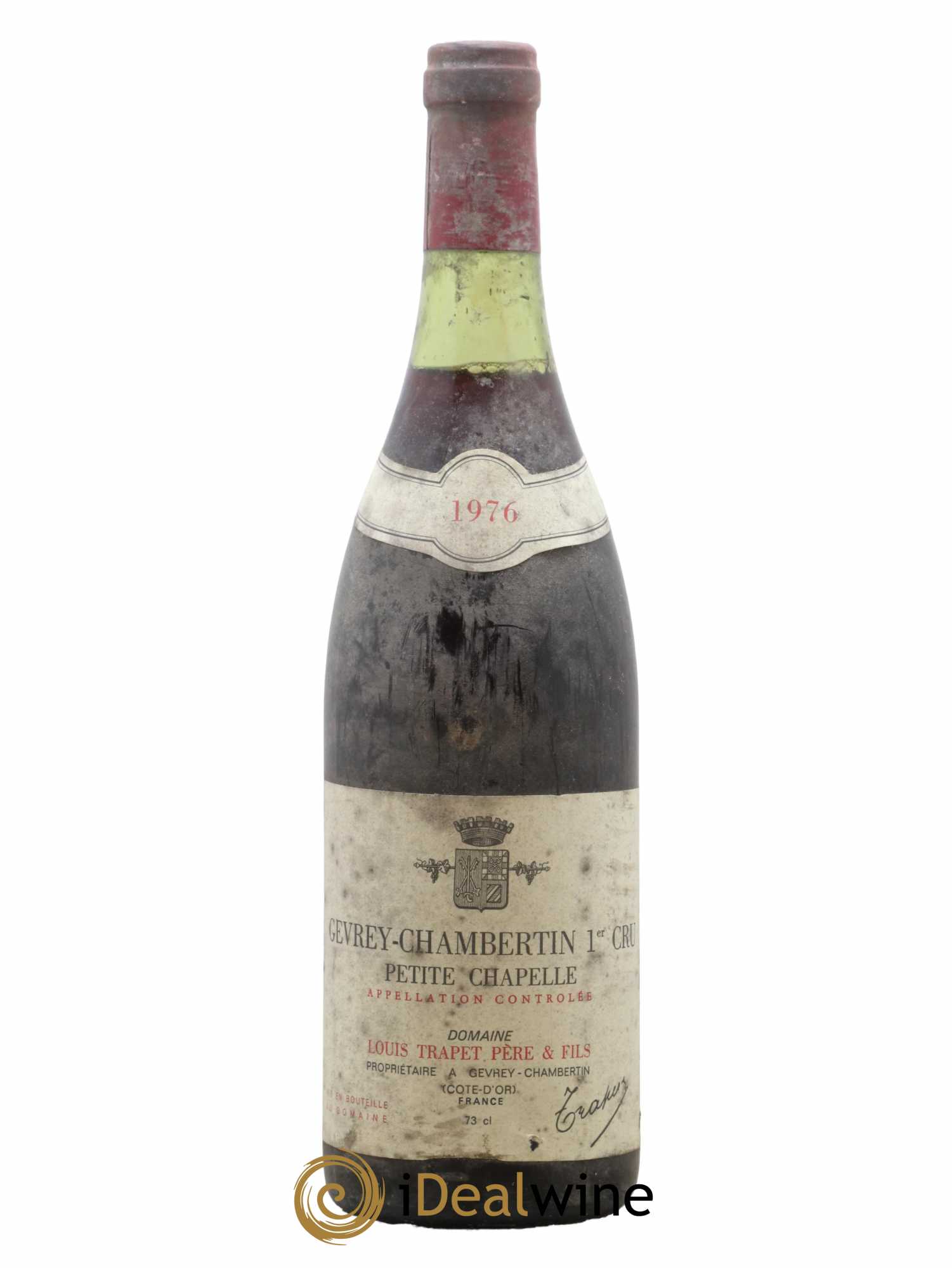 Gevrey-Chambertin 1er Cru Petite Chapelle Domaine Trapet 1976 - Lot de 1 bouteille - 0