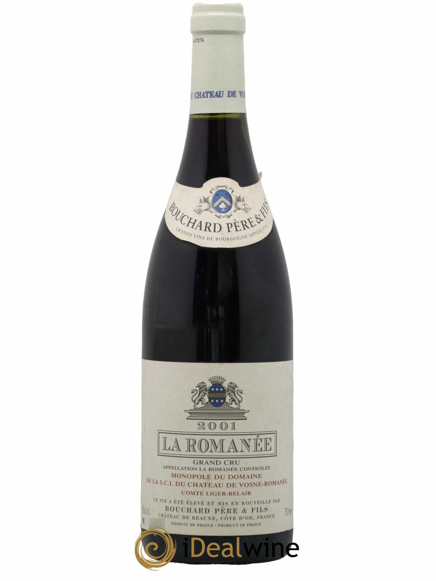 La Romanée Grand Cru Comte Liger-Belair (Domaine du) 2001 - Lot de 1 bouteille - 0