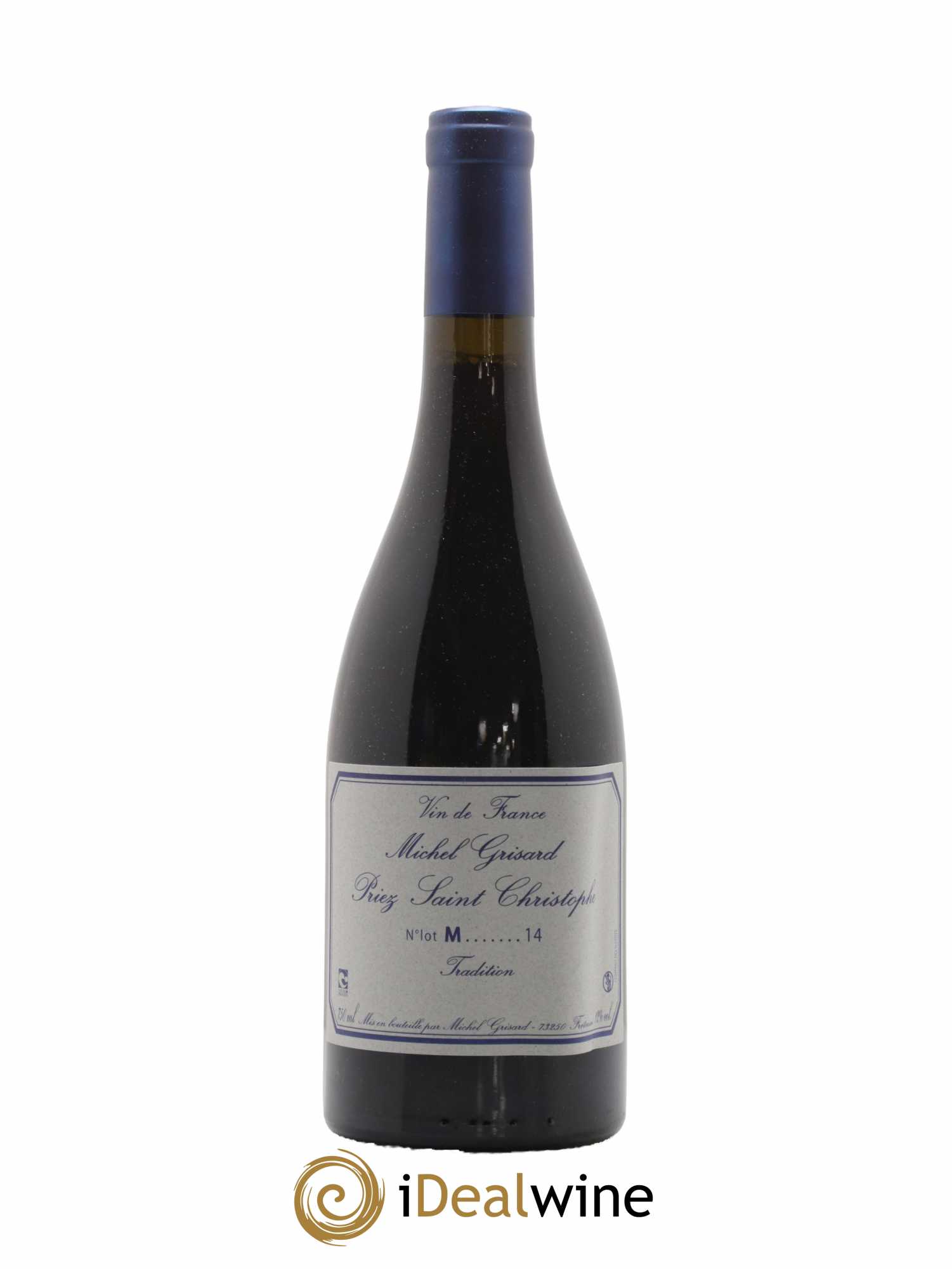 Vin de France Priez Saint Christophe Michel Grisard 2014 - Lot de 1 bouteille - 0