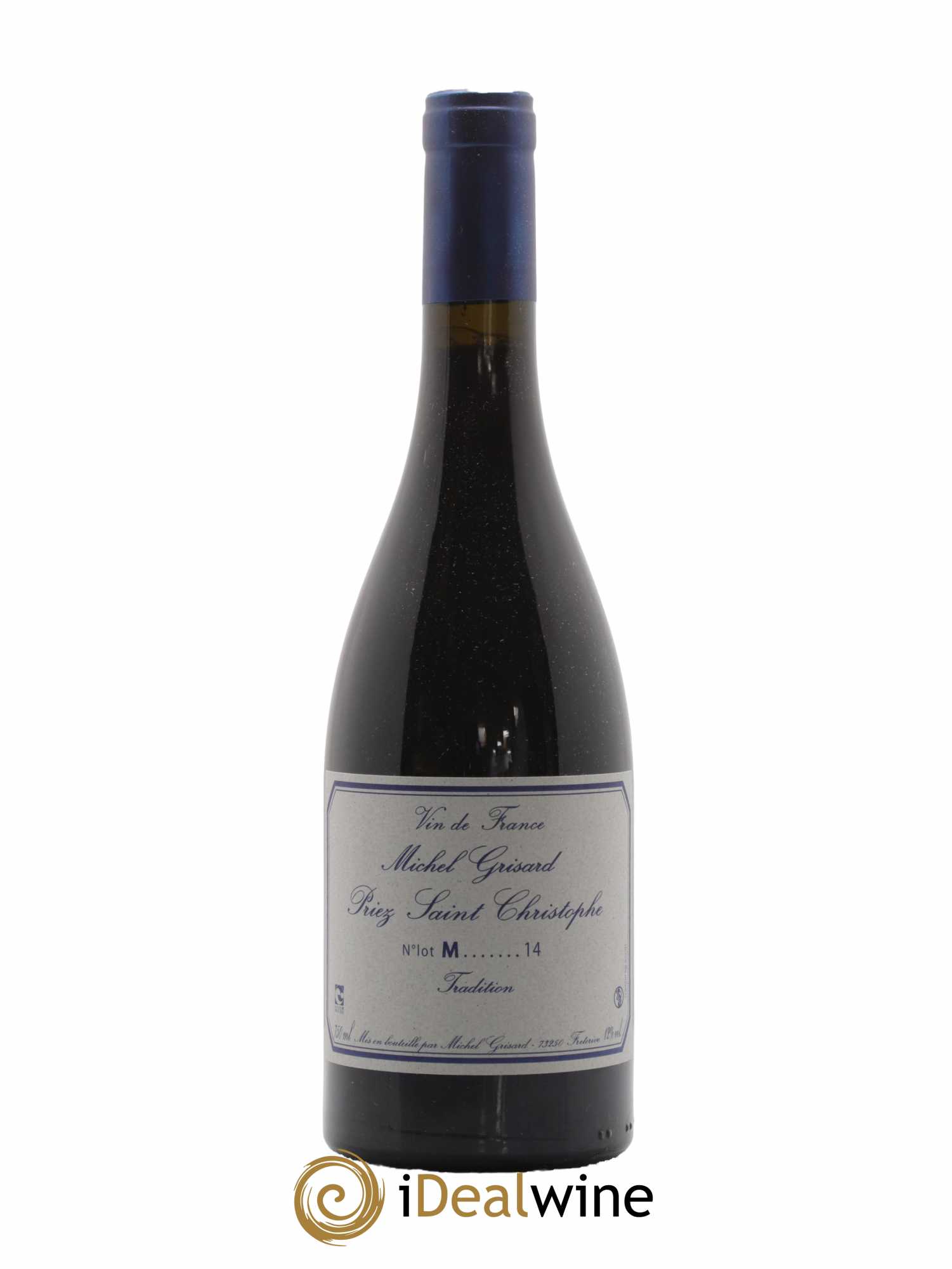 Vin de France Priez Saint Christophe Michel Grisard 2014 - Lot de 1 bouteille - 0