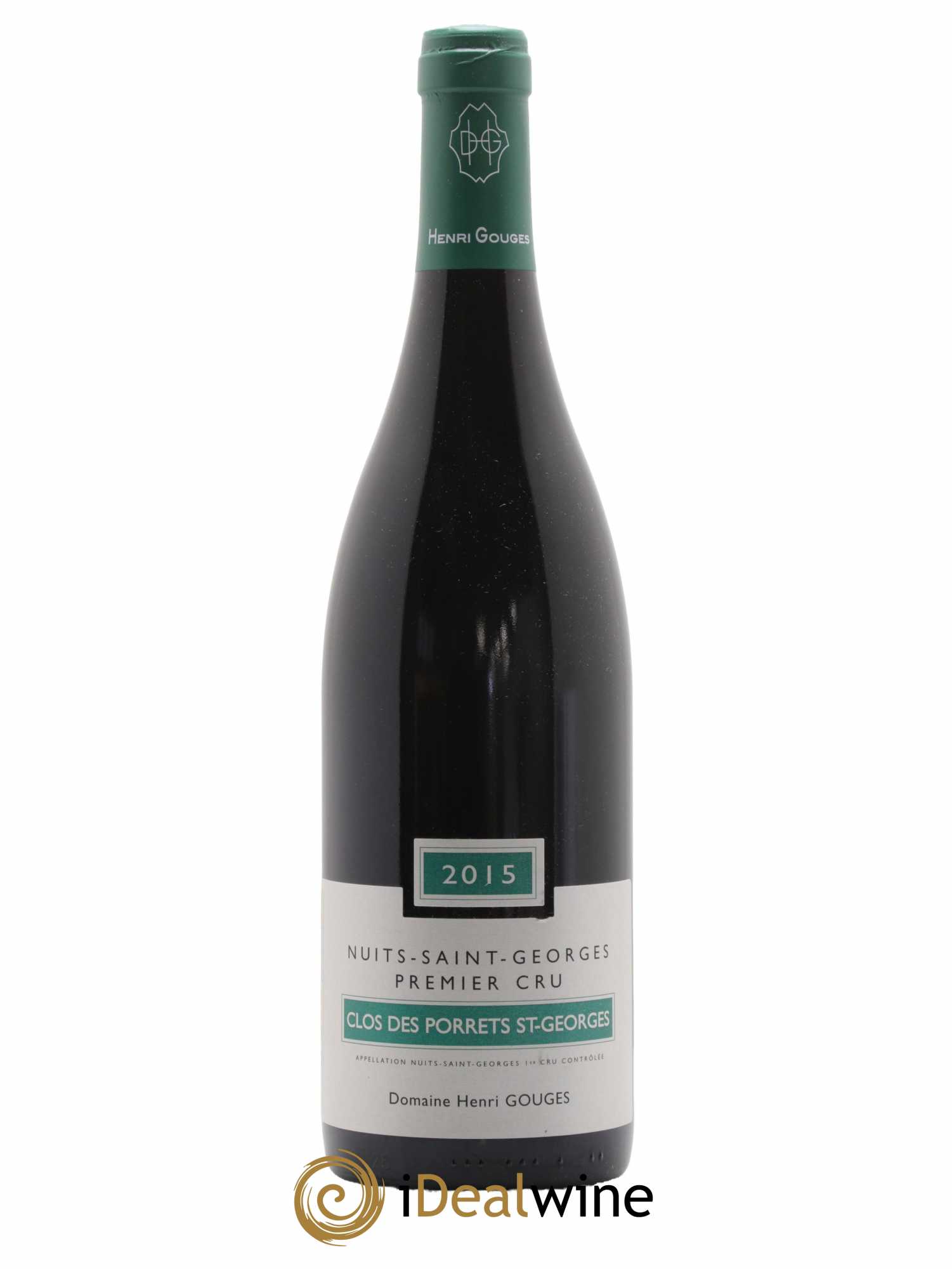 Nuits-Saint-Georges 1er Cru Clos des Porrets St Georges Henri Gouges 2015 - Lot de 1 bouteille - 0