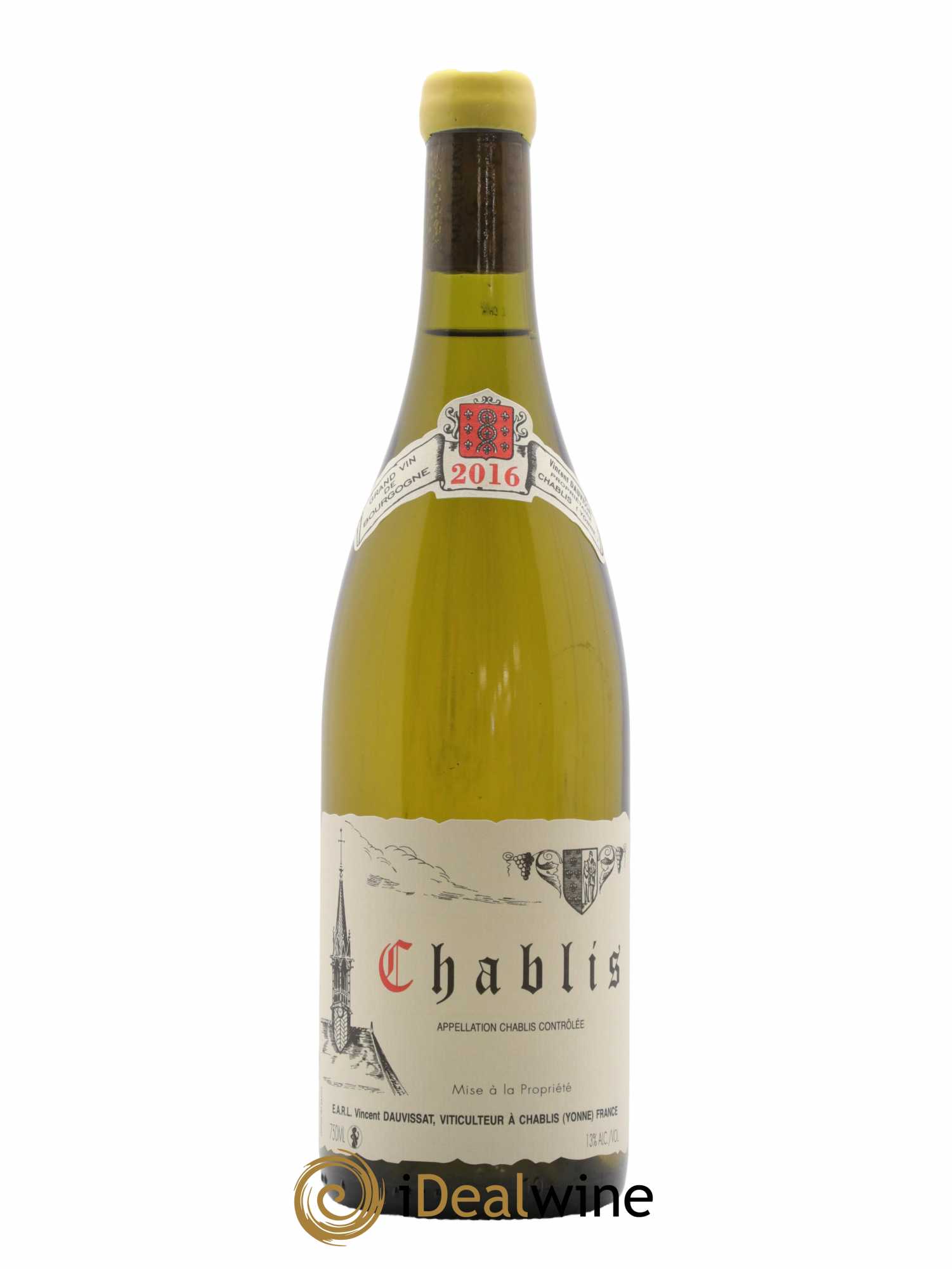 Chablis Vincent Dauvissat (Domaine) 2016 - Lot de 1 bouteille - 0