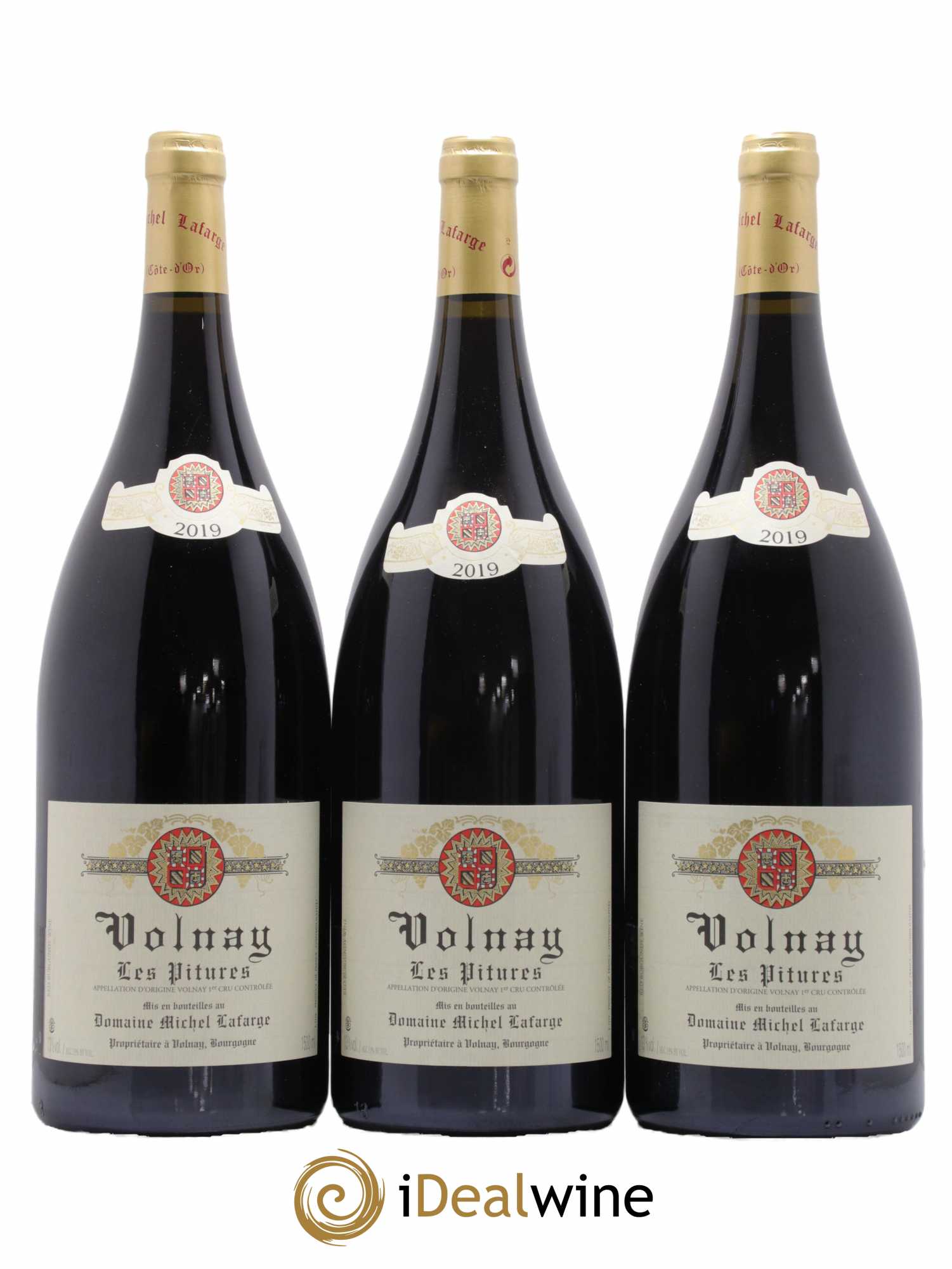 Volnay Lafarge (Domaine) Les Pitures 2019 - Lot de 3 magnums - 0