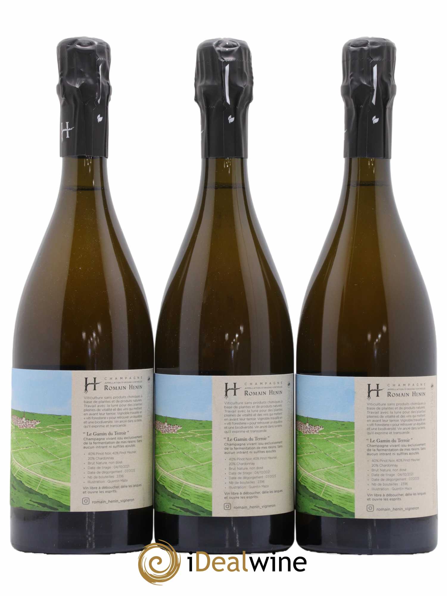 Gamin du Terroir Romain Henin - Lot de 3 bouteilles - 1