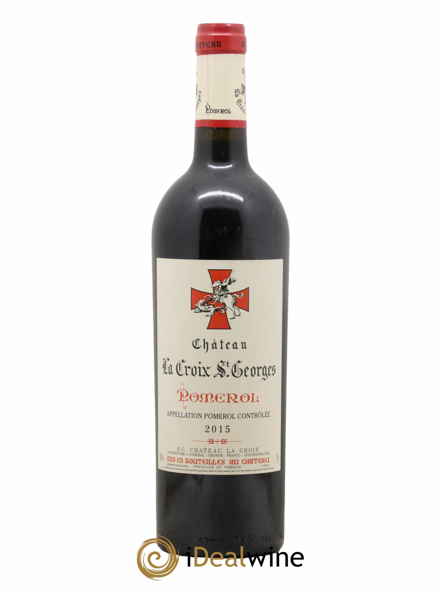 Château la Croix Saint-Georges 2015 - Lot de 1 bouteille - 0