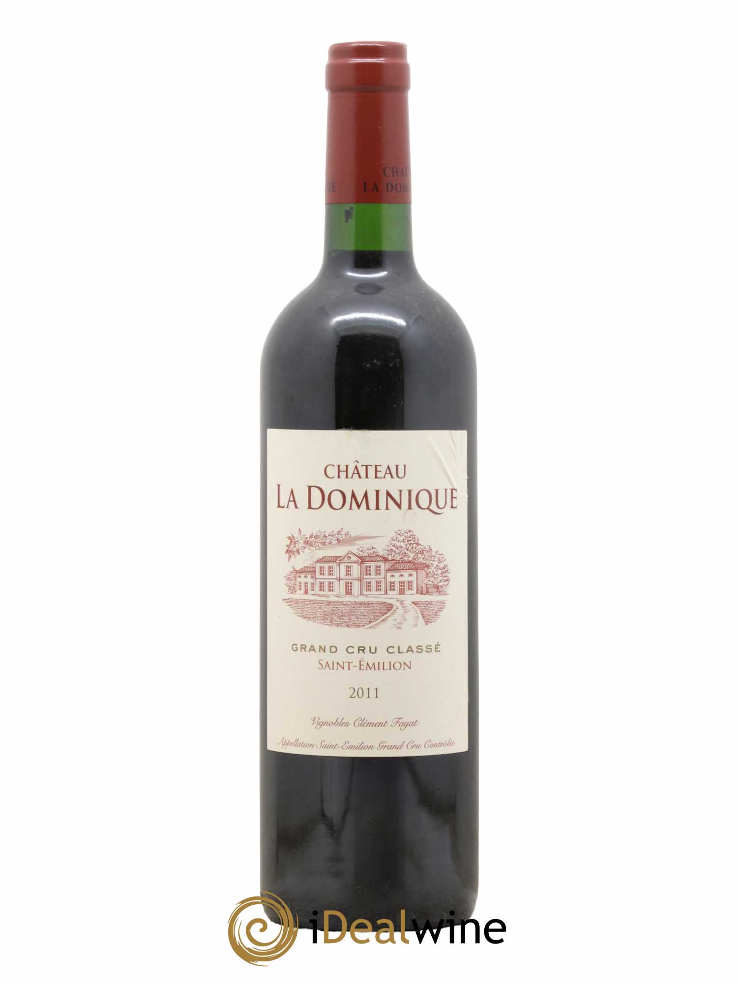 Château la Dominique Grand Cru Classé 2011 - Lot de 1 bouteille - 0
