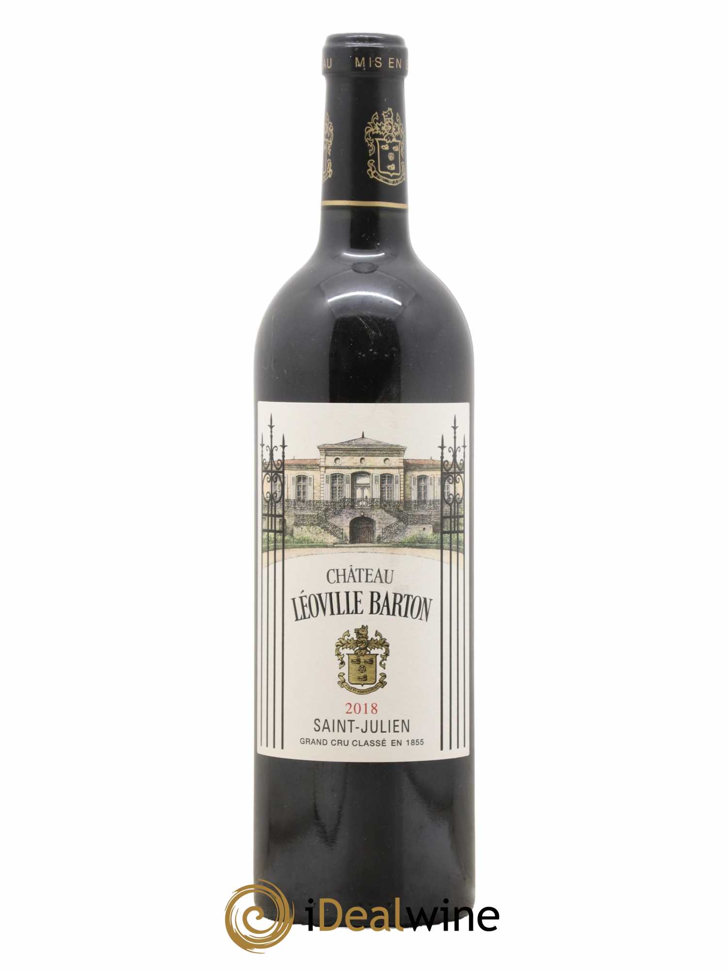 Château Léoville Barton 2ème Grand Cru Classé 2018 - Lot de 1 bouteille - 0