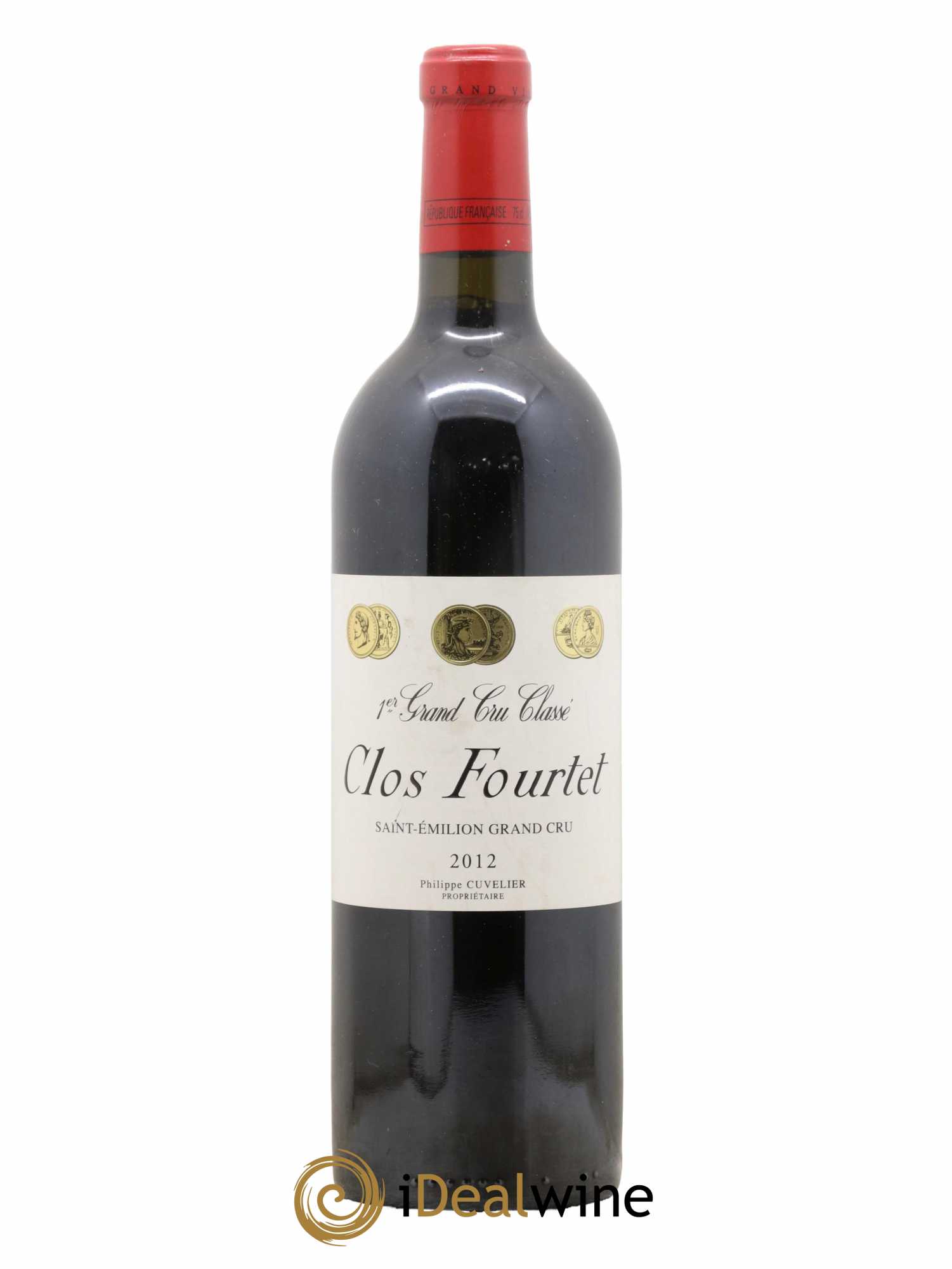 Clos Fourtet 1er Grand Cru Classé B 2012 - Lot de 1 bouteille - 0