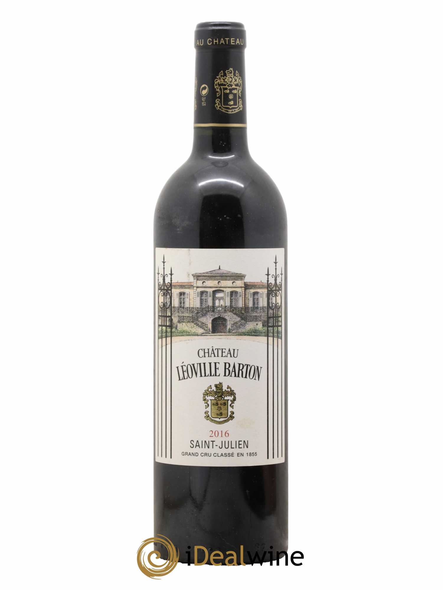 Château Léoville Barton 2ème Grand Cru Classé 2016 - Lot de 1 bouteille - 0