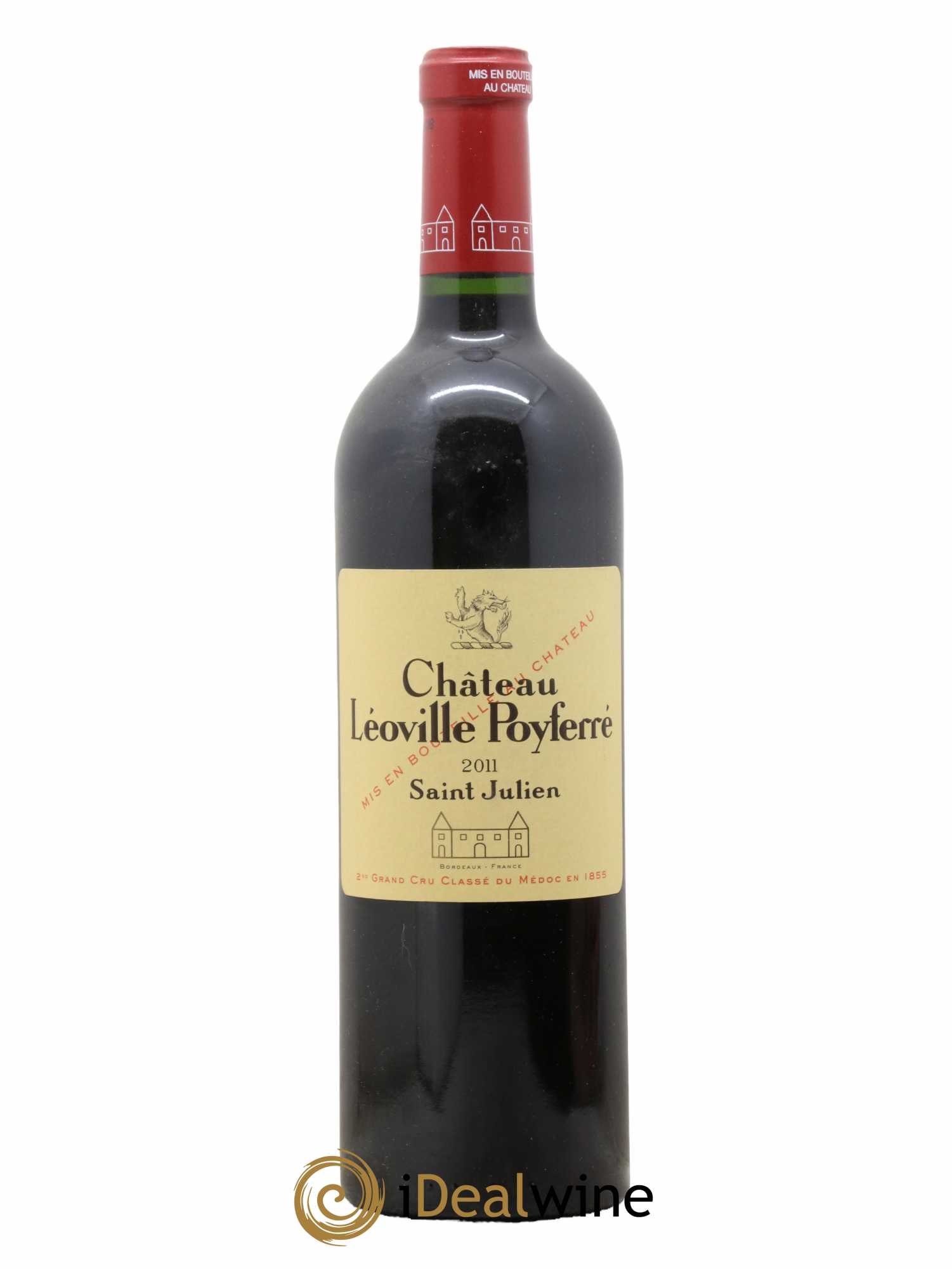 Château Léoville Poyferré 2ème Grand Cru Classé 2011 - Lot de 1 bouteille - 0