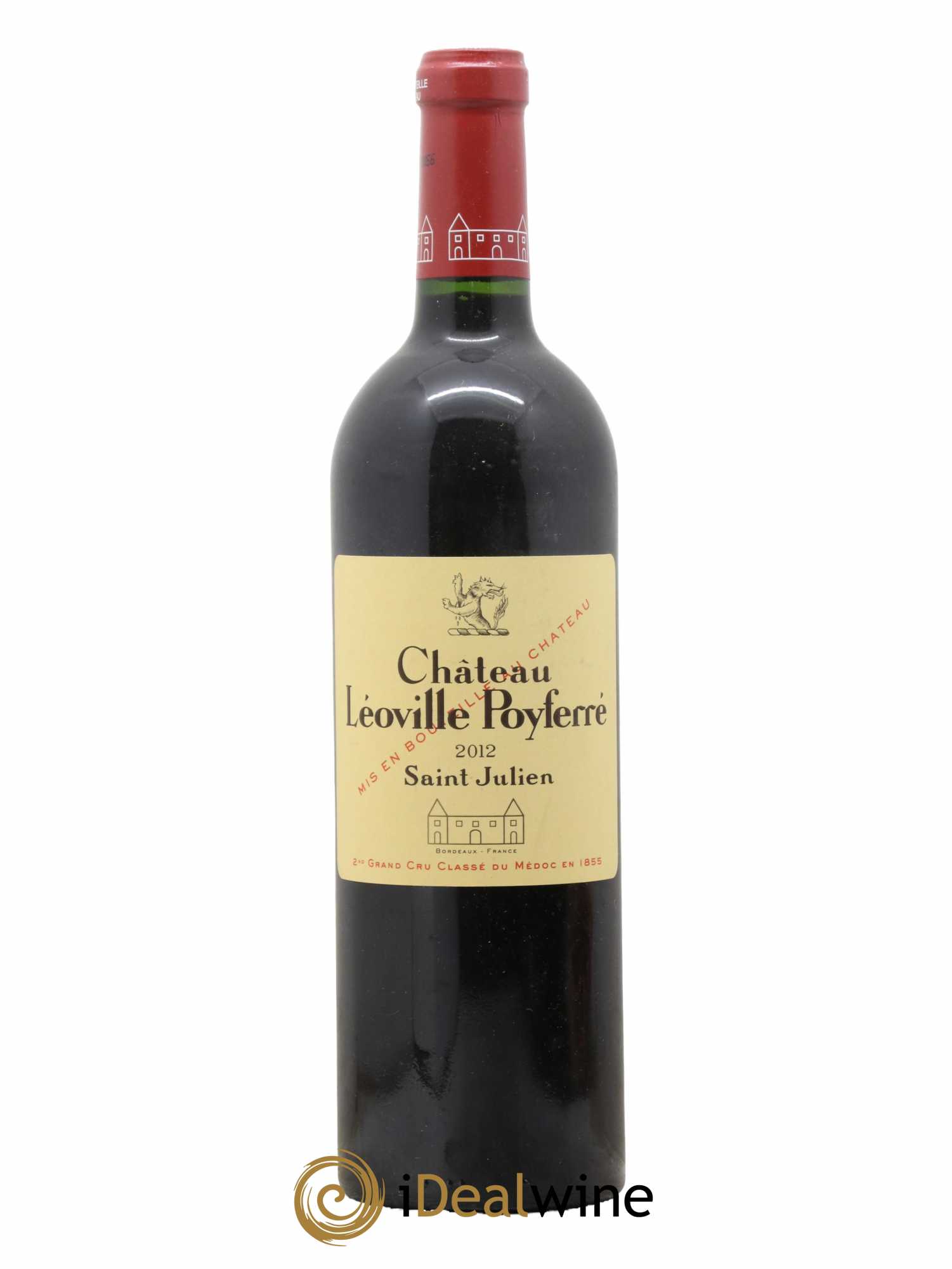 Château Léoville Poyferré 2ème Grand Cru Classé 2012 - Lot de 1 bouteille - 0