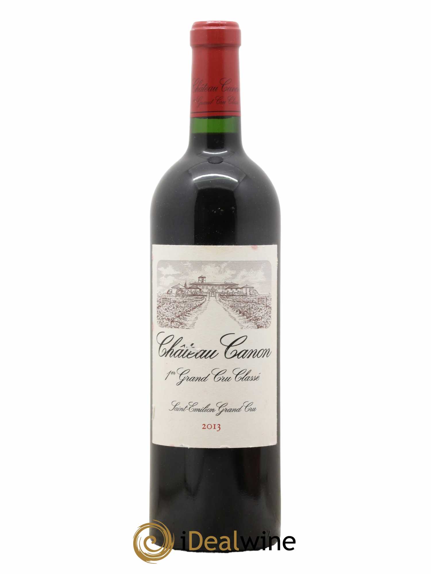 Château Canon 1er Grand Cru Classé B 2013 - Lot de 1 bouteille - 0
