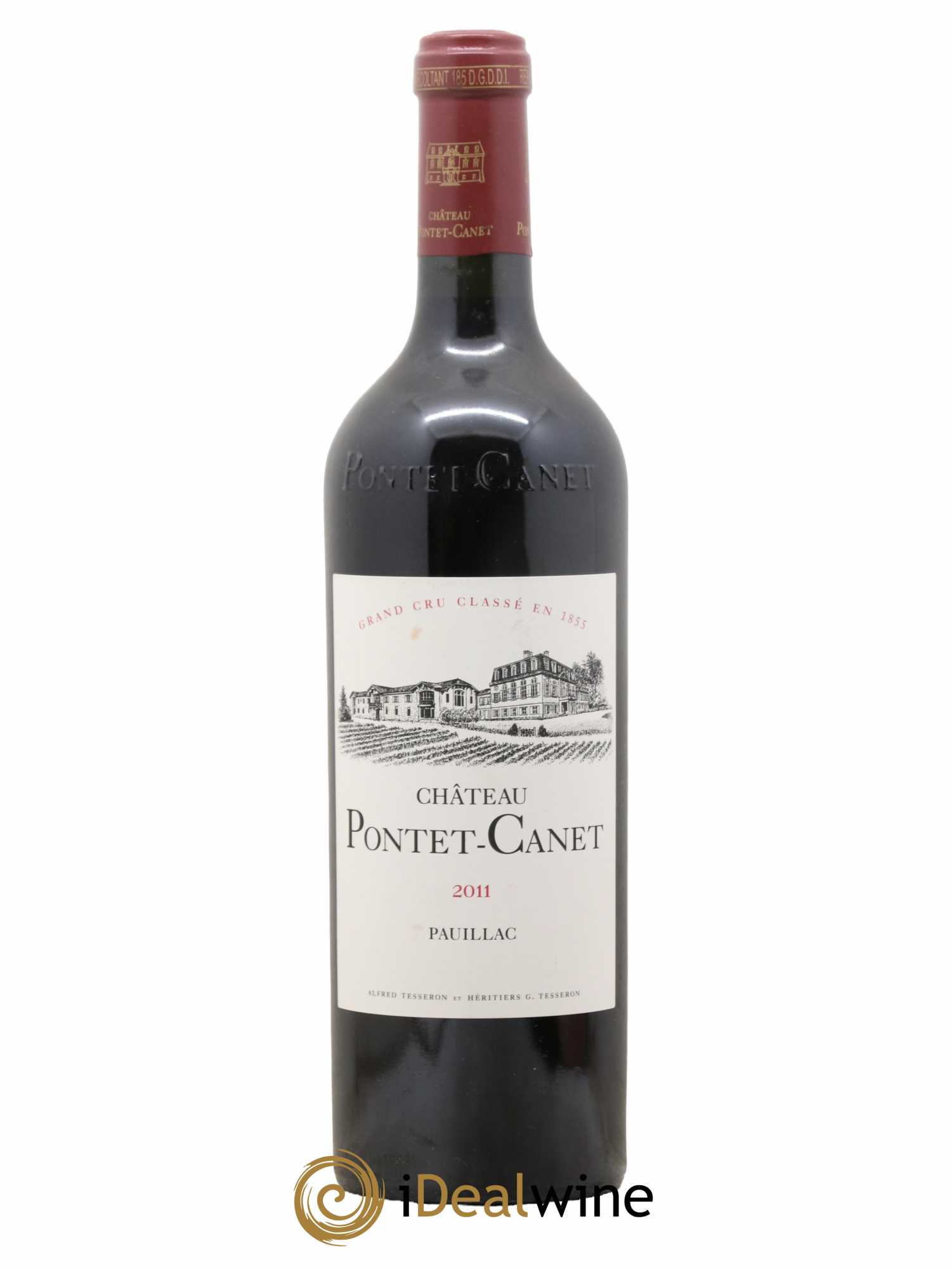 Château Pontet Canet 5ème Grand Cru Classé 2011 - Lot de 1 bouteille - 0