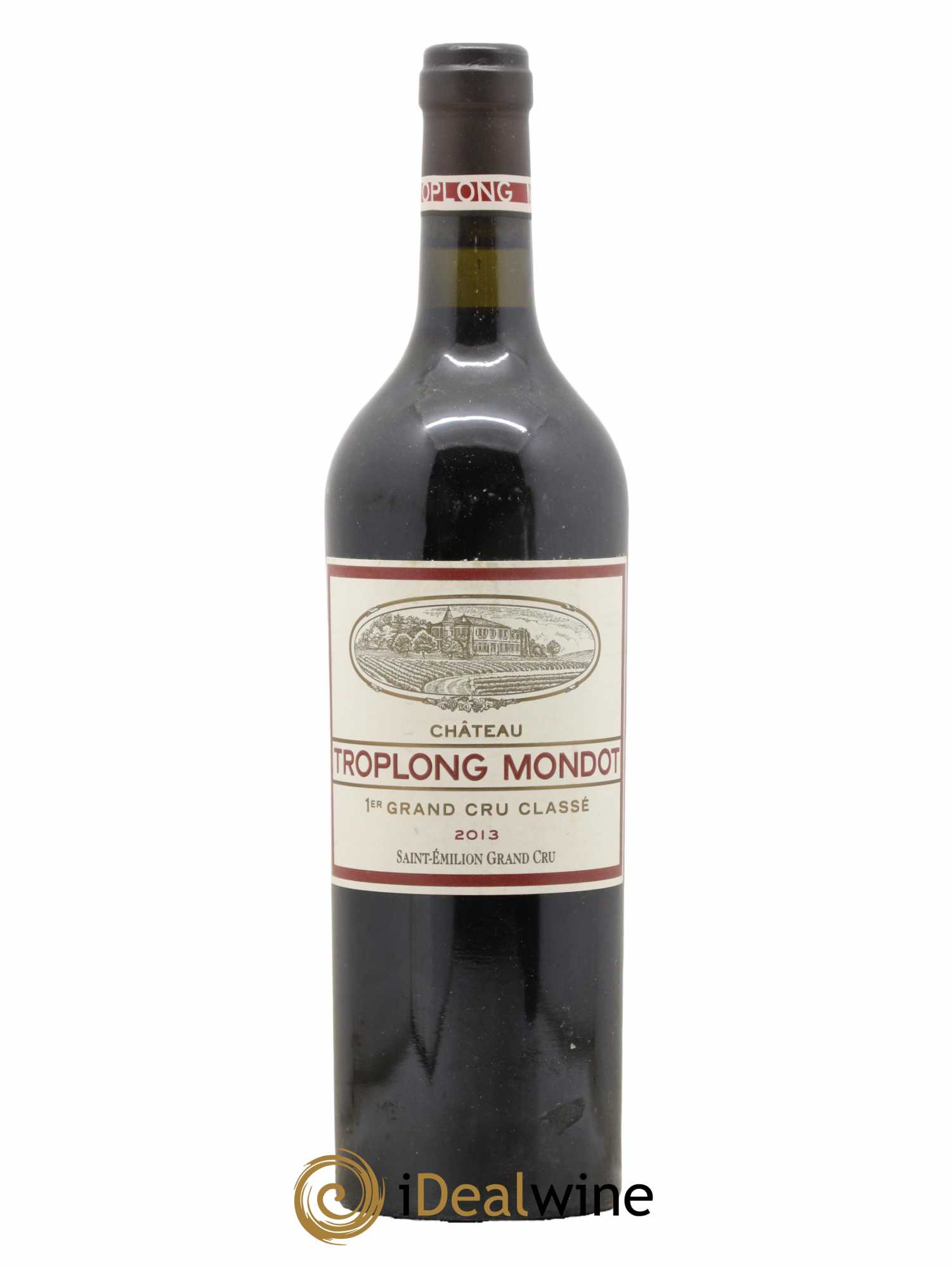 Château Troplong Mondot 1er Grand Cru Classé B 2013 - Lot de 1 bouteille - 0