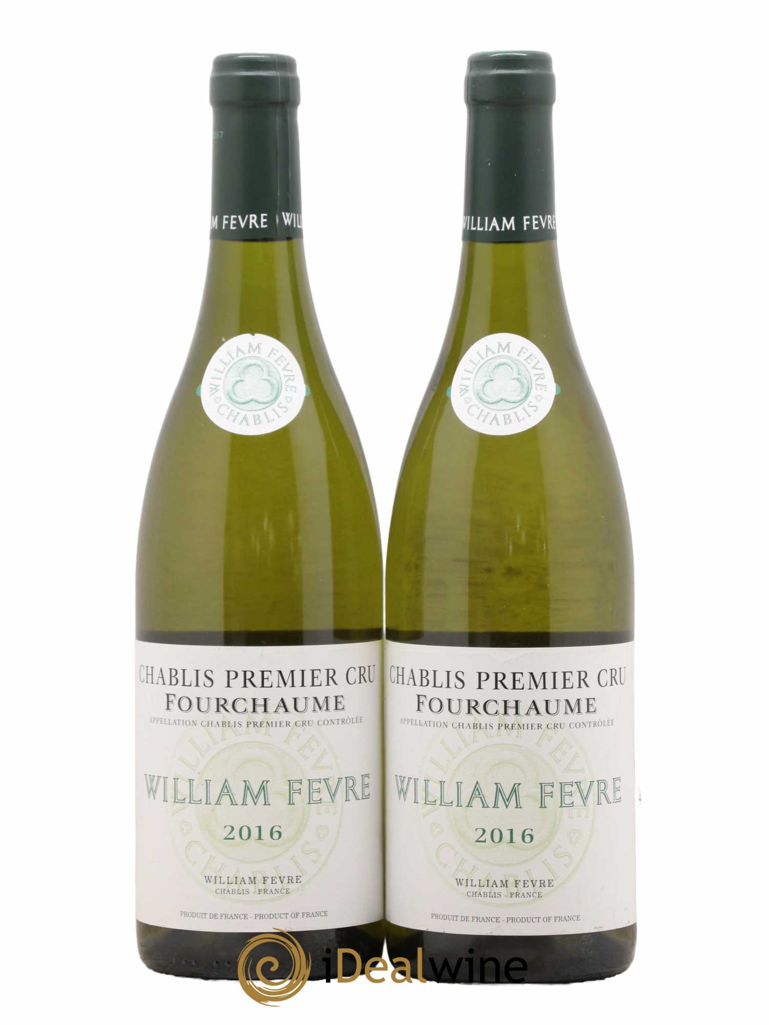 Chablis 1er Cru Fourchaume William Fèvre 2016 - Lot de 2 bouteilles - 0