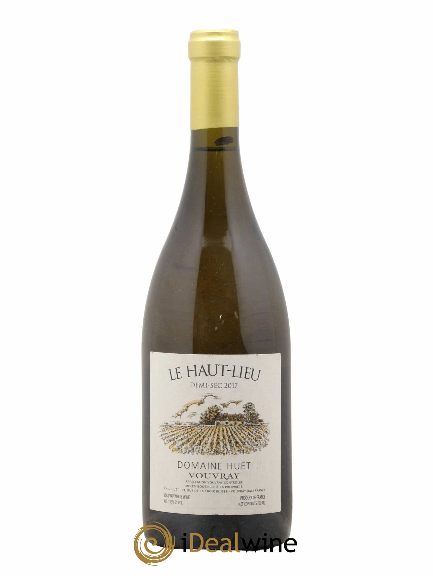 Vouvray Le Haut-Lieu Demi-Sec Domaine Huet 2017 - Lot de 1 bouteille - 0