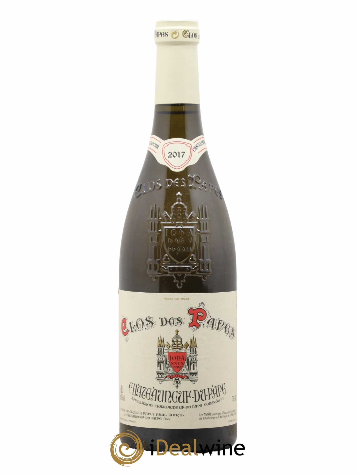 Châteauneuf-du-Pape Clos des Papes - Paul Avril 2017 - Lot de 1 bouteille - 0