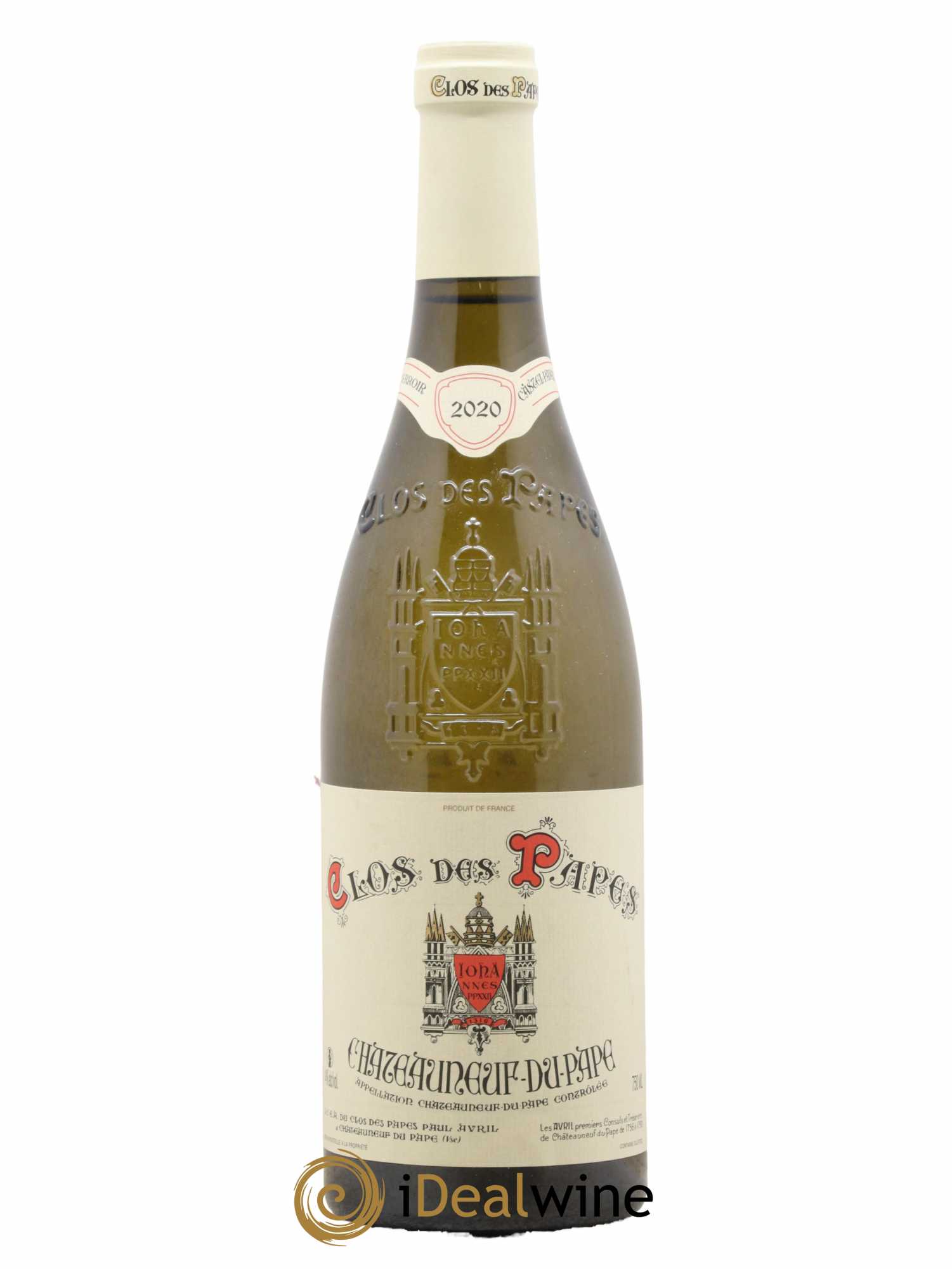 Châteauneuf-du-Pape Clos des Papes - Paul Avril 2020 - Posten von 1 Flasche - 0