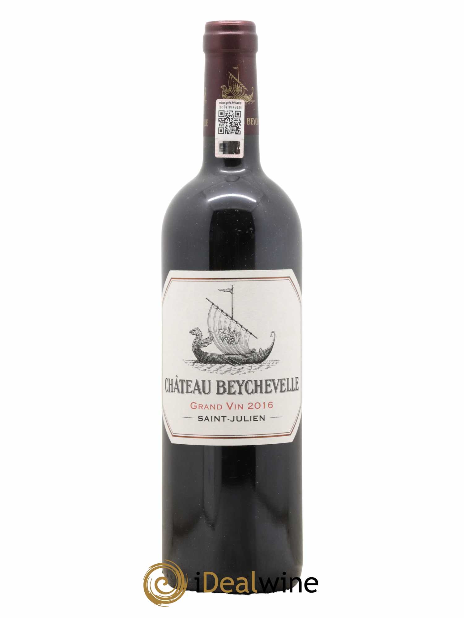 Château Beychevelle 4ème Grand Cru Classé 2016 - Lot de 1 bouteille - 0