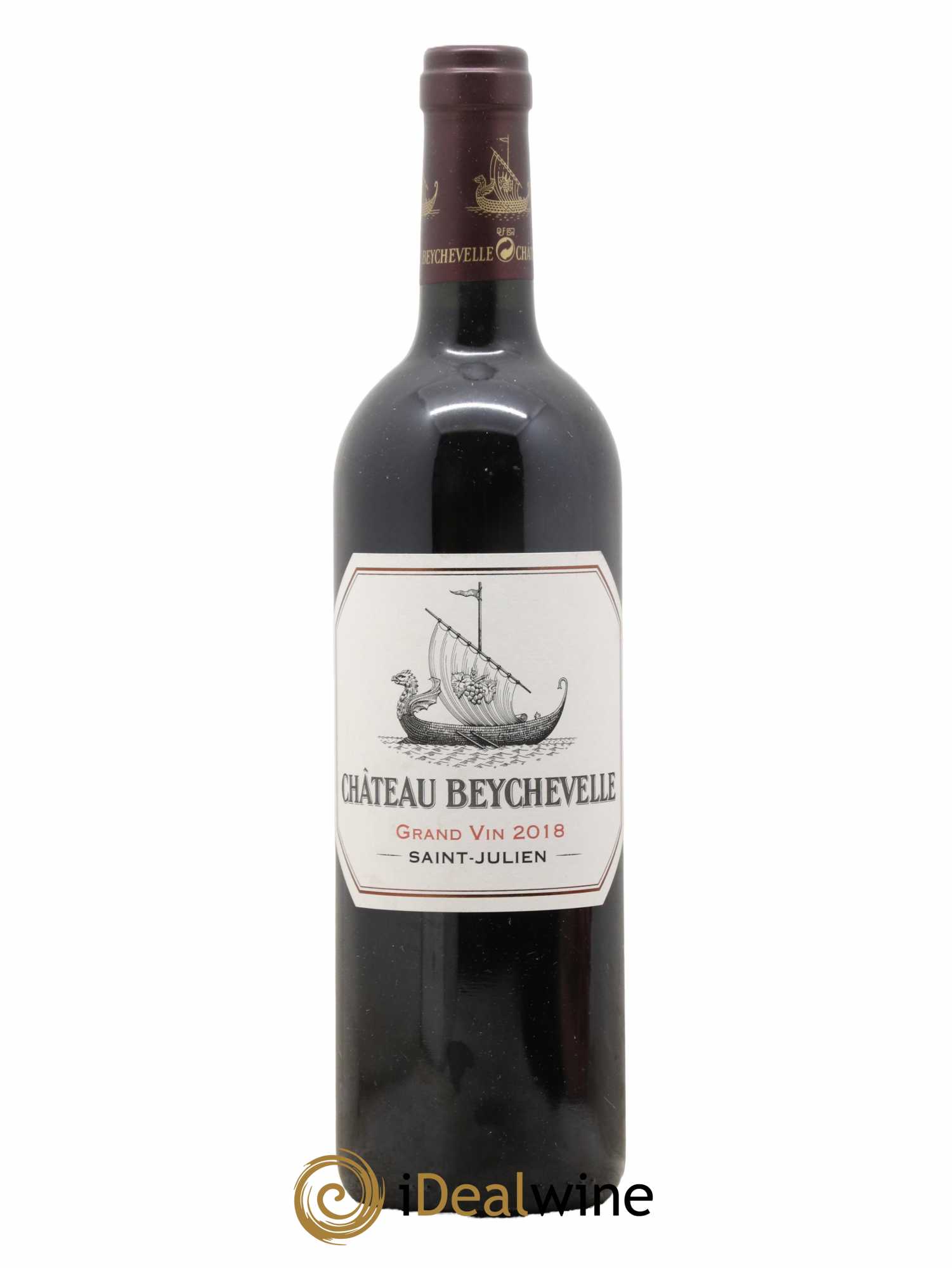 Château Beychevelle 4ème Grand Cru Classé 2018 - Lot de 1 bouteille - 0