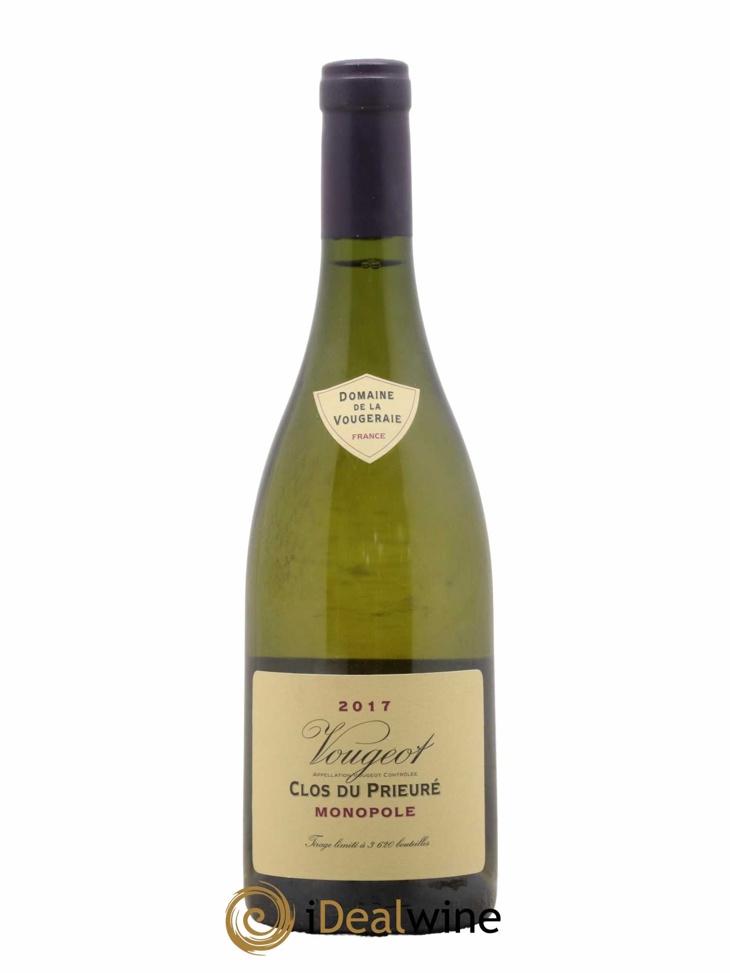 Vougeot Clos du Prieuré La Vougeraie 2017 - Lot de 1 bouteille - 0