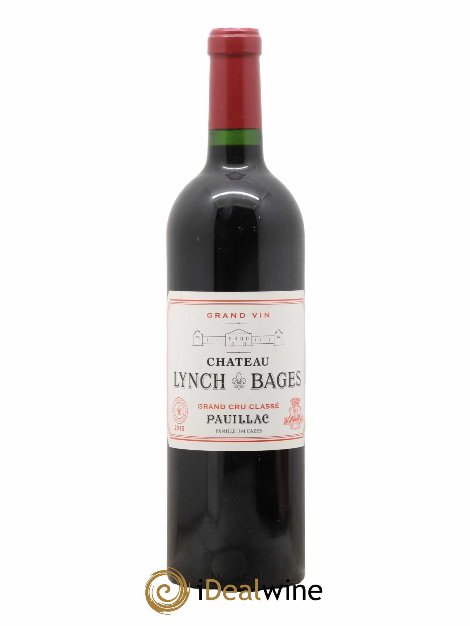 Château Lynch Bages 5ème Grand Cru Classé 2015 - Lot de 1 bouteille - 0
