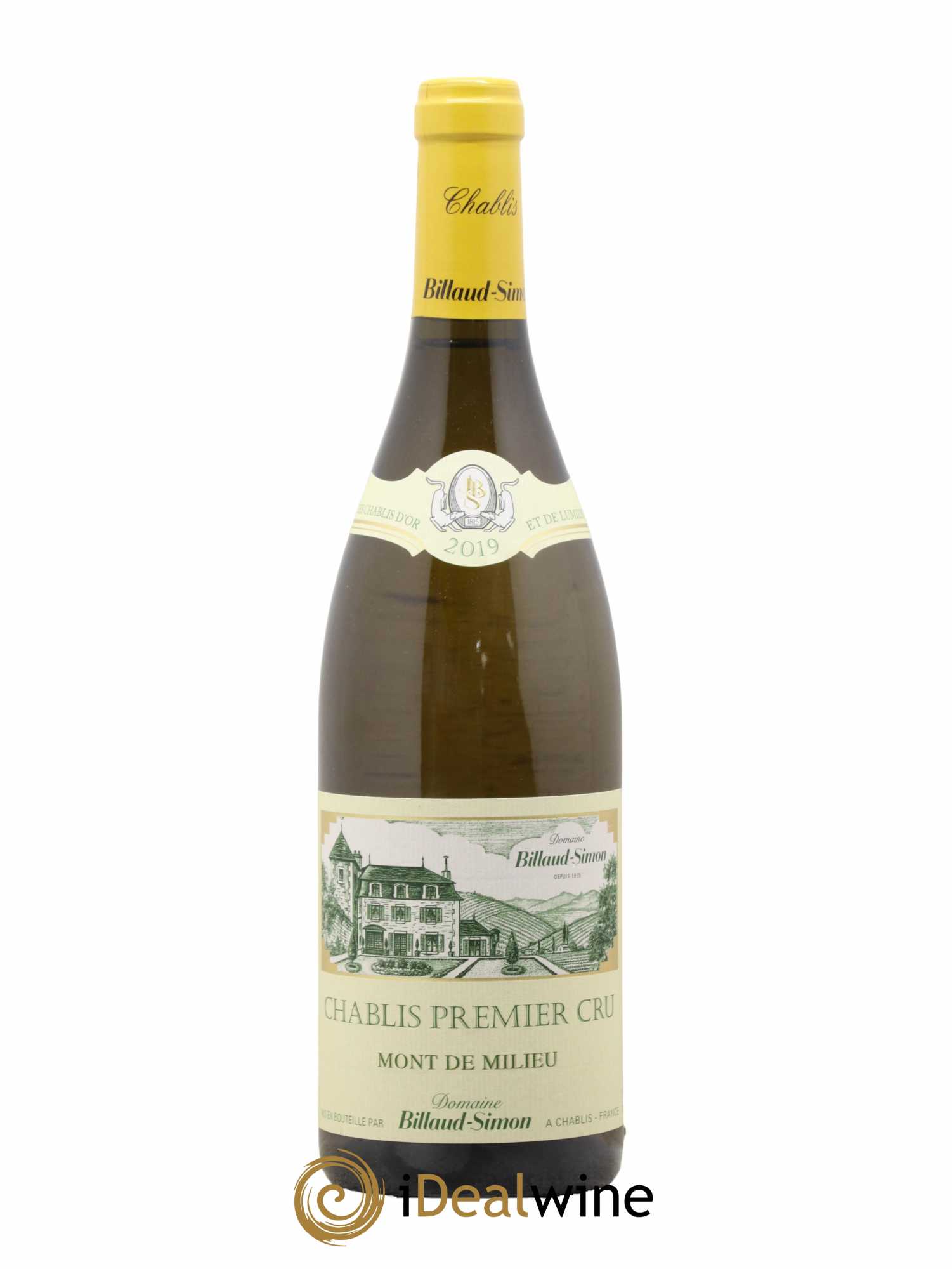 Chablis 1er Cru Mont de Milieu Billaud-Simon (Domaine) 2019 - Lot de 1 bouteille - 0