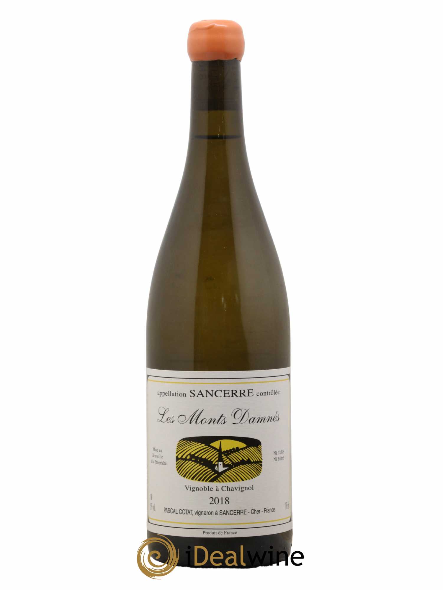 Sancerre Les Monts Damnés Pascal Cotat 2018 - Lot de 1 bouteille - 0
