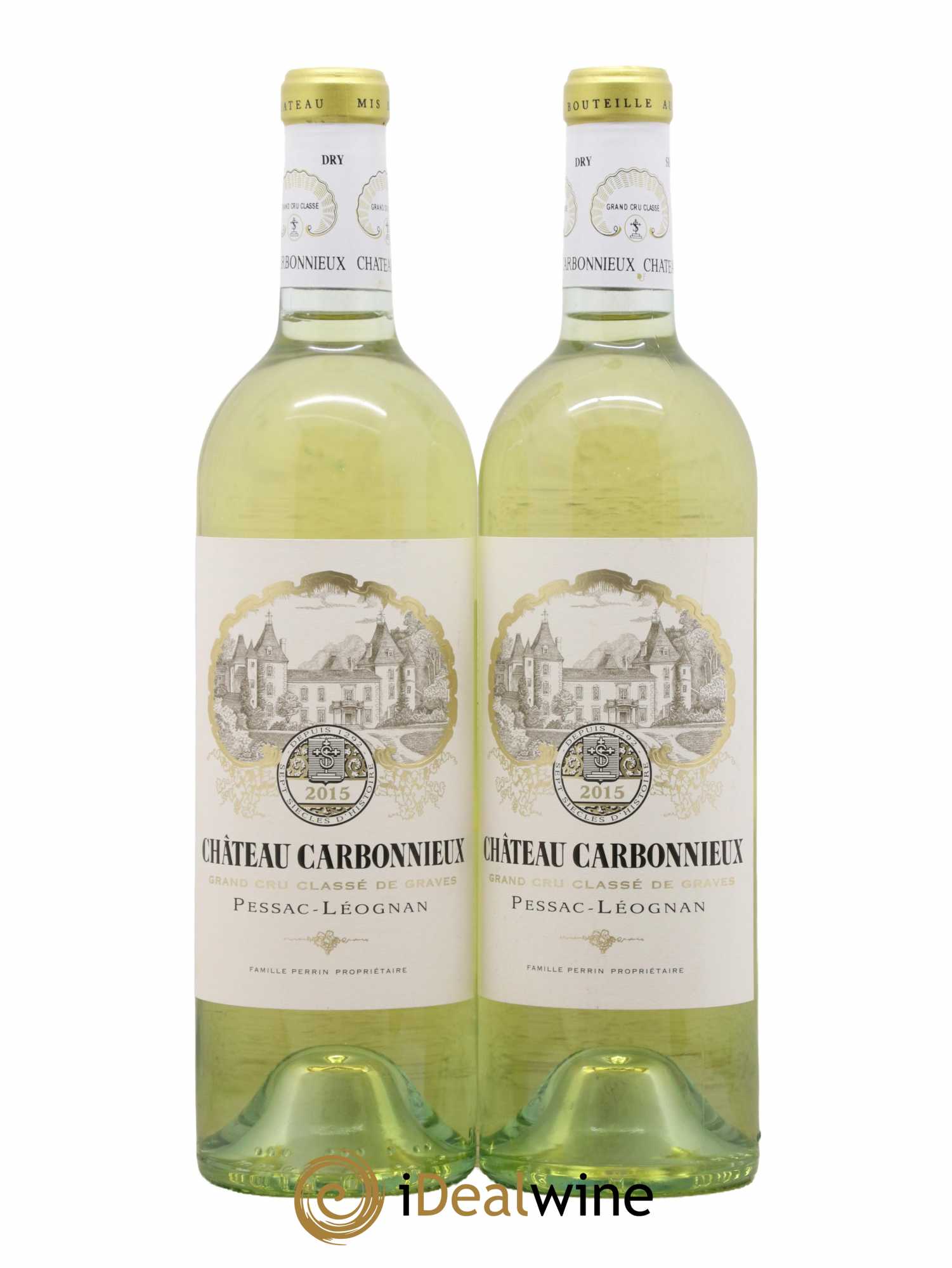 Château Carbonnieux Cru Classé de Graves 2015 - Lot de 2 bouteilles - 0