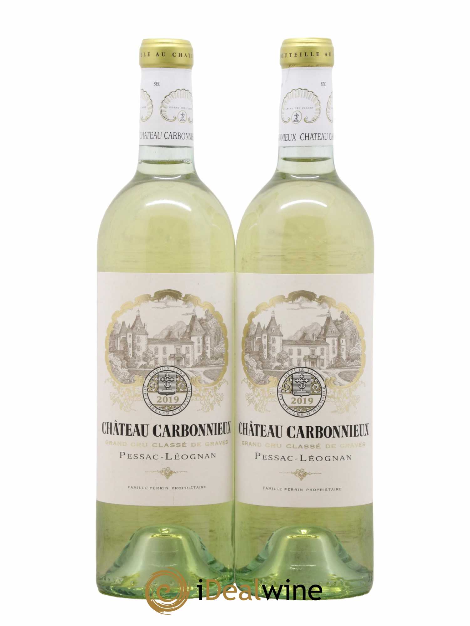 Château Carbonnieux Cru Classé de Graves 2019 - Lot de 2 bouteilles - 0