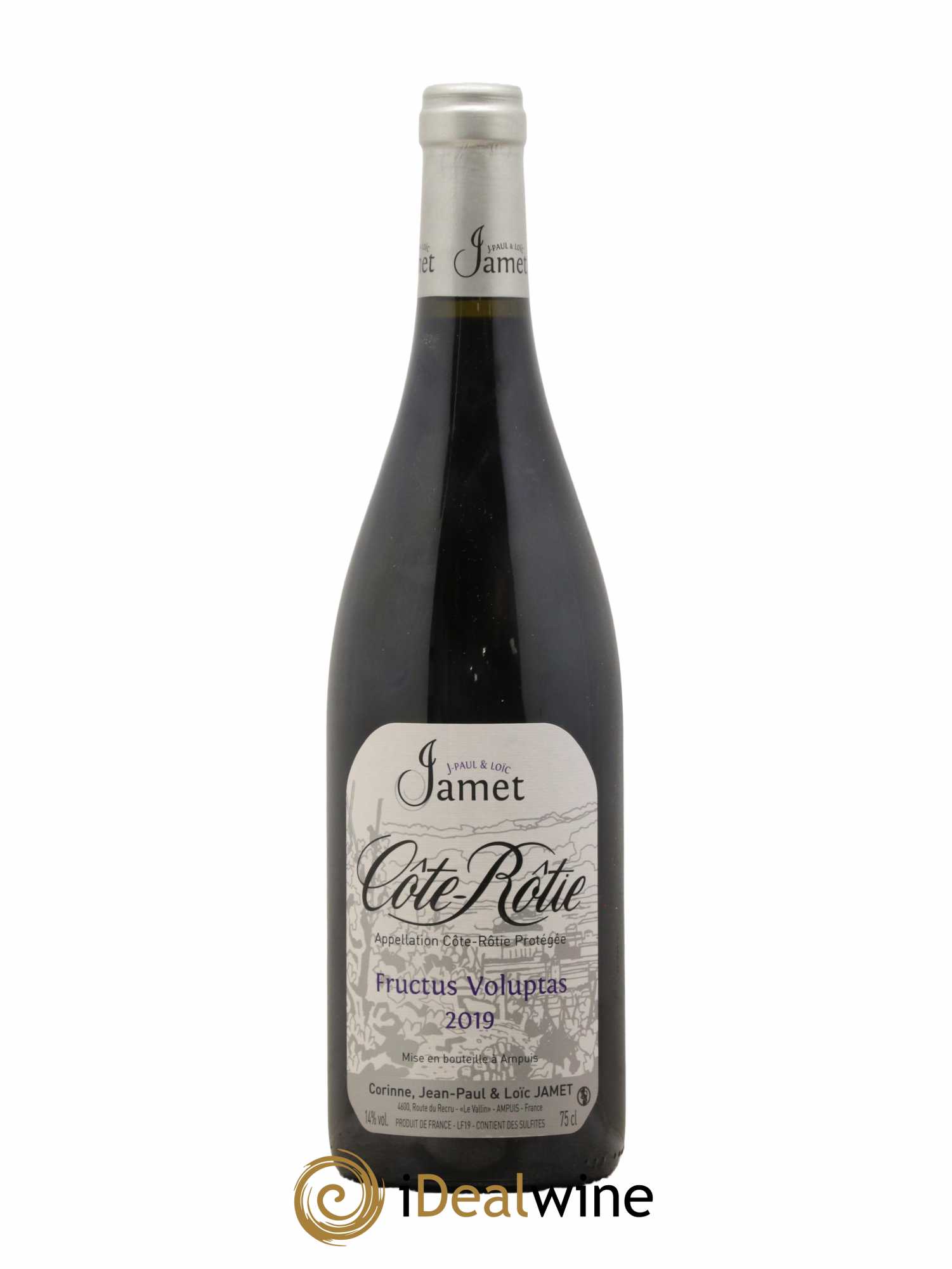 Côte-Rôtie Fructus Voluptas Jamet (Domaine) 2019 - Lot de 1 bouteille - 0