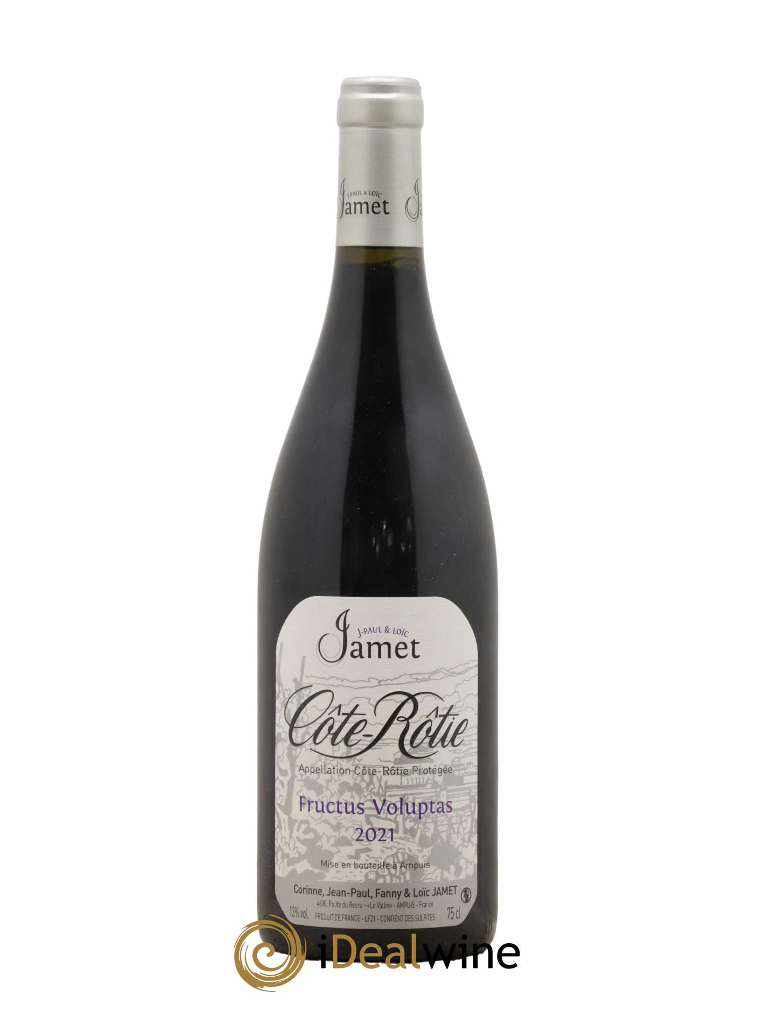 Côte-Rôtie Fructus Voluptas Jamet (Domaine) 2021 - Lot de 1 bouteille - 0