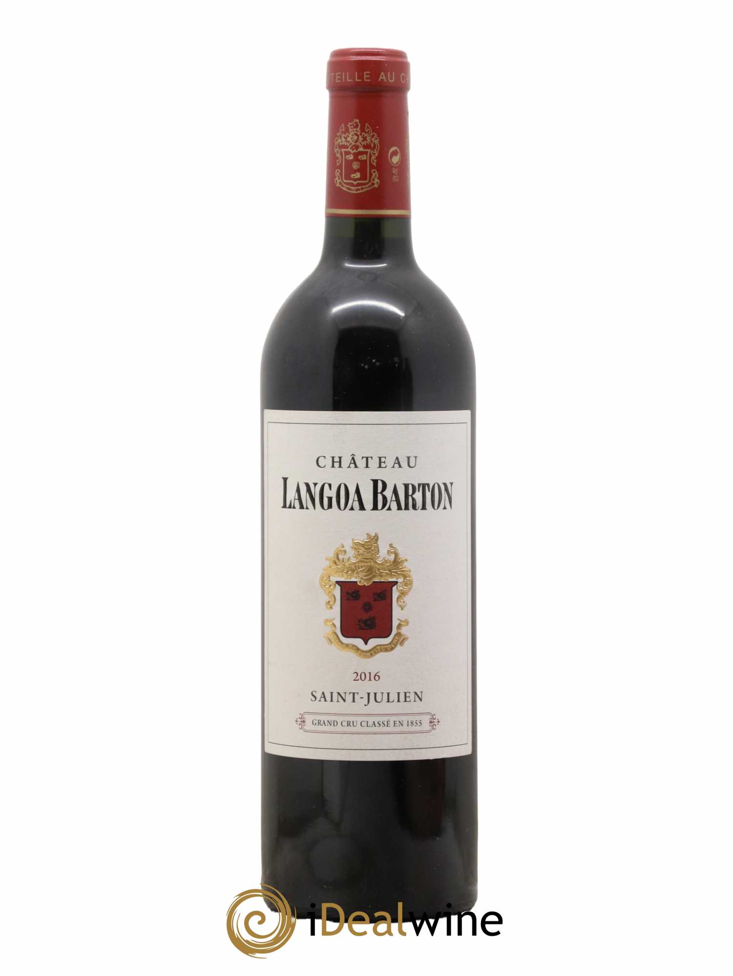 Château Langoa Barton 3ème Grand Cru Classé 2016 - Lot de 1 bouteille - 0