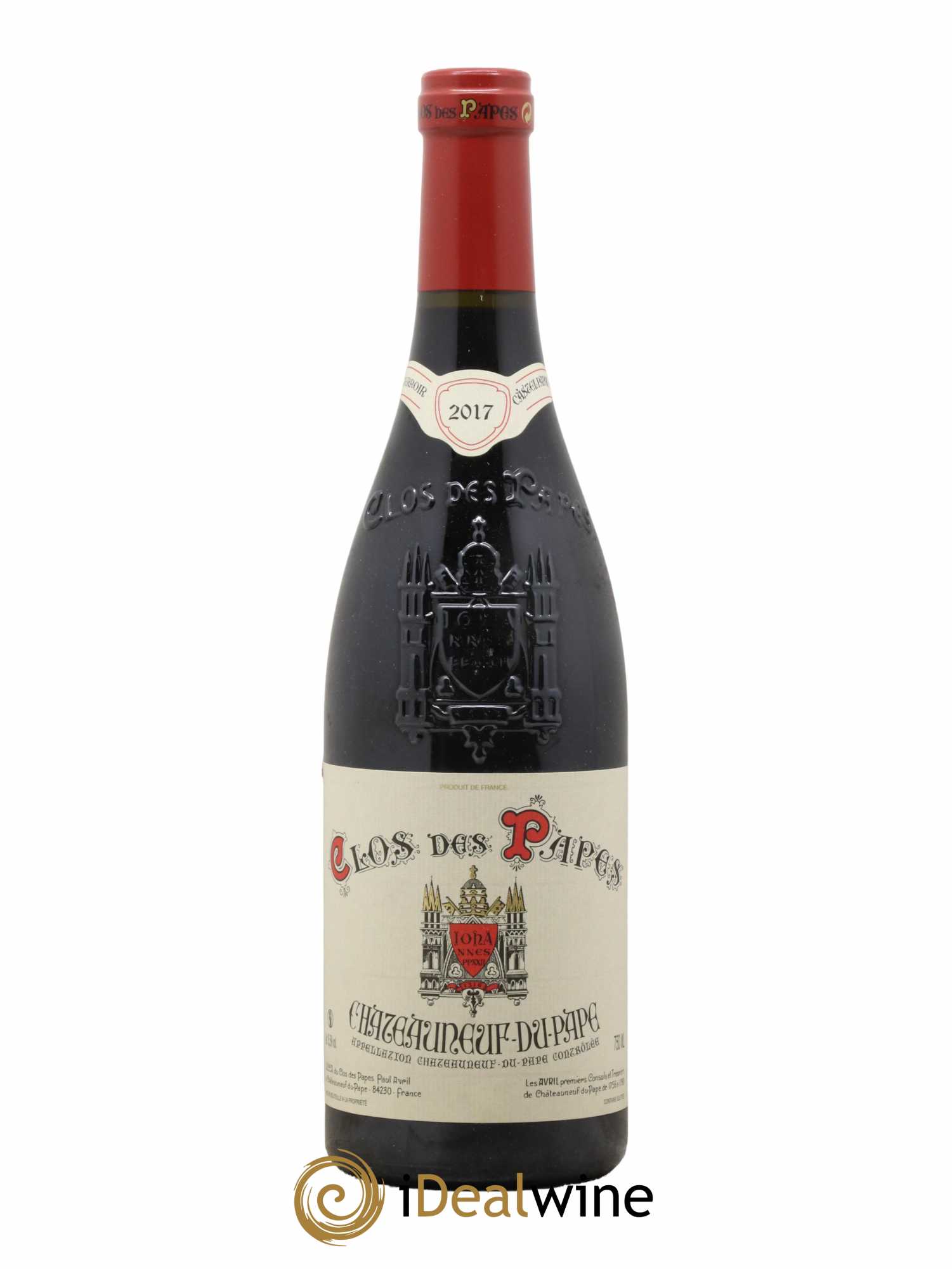 Châteauneuf-du-Pape Clos des Papes - Paul Avril 2017 - Lot de 1 bouteille - 0