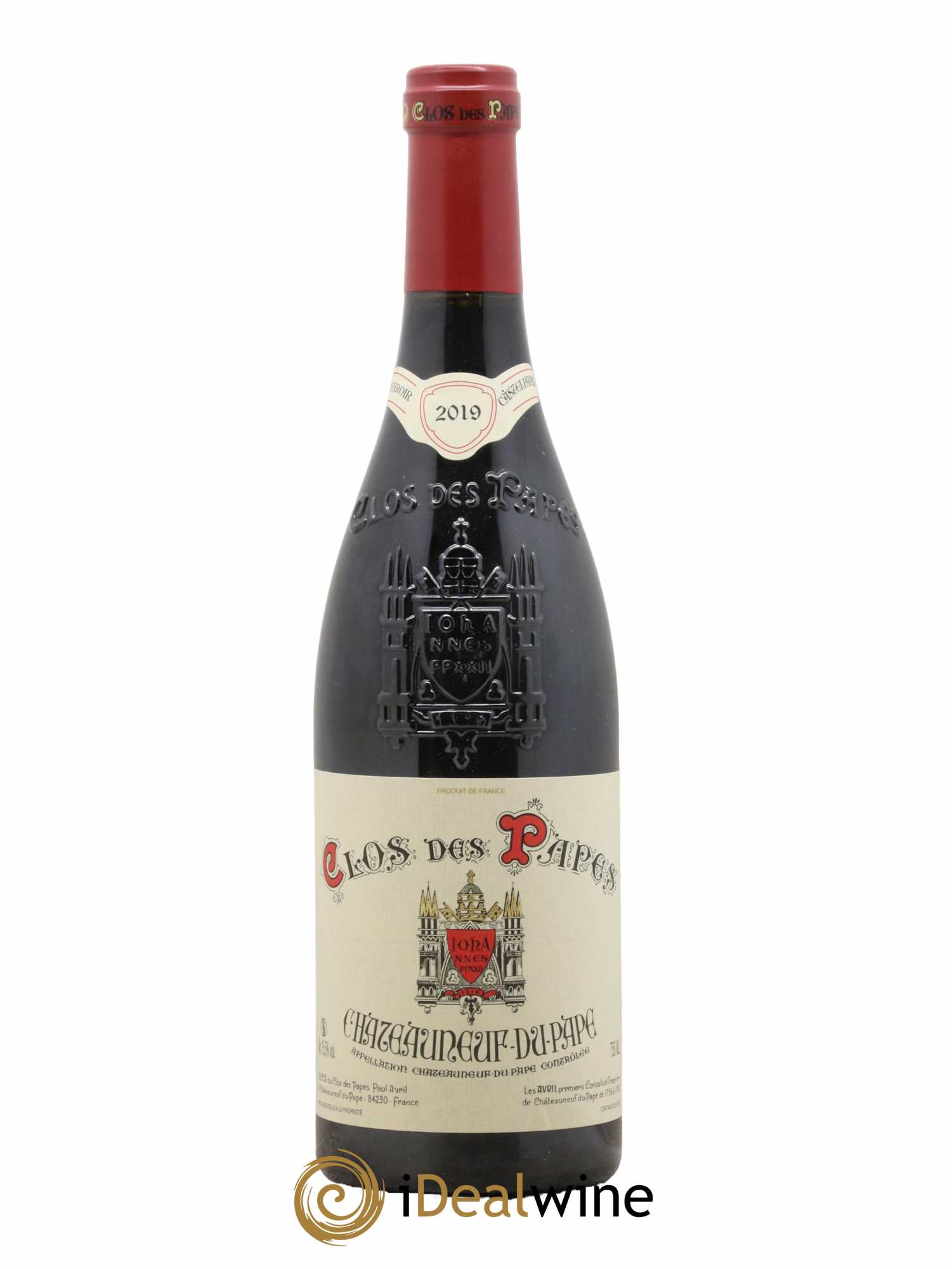 Châteauneuf-du-Pape Clos des Papes - Paul Avril 2019 - Lot de 1 bouteille - 0