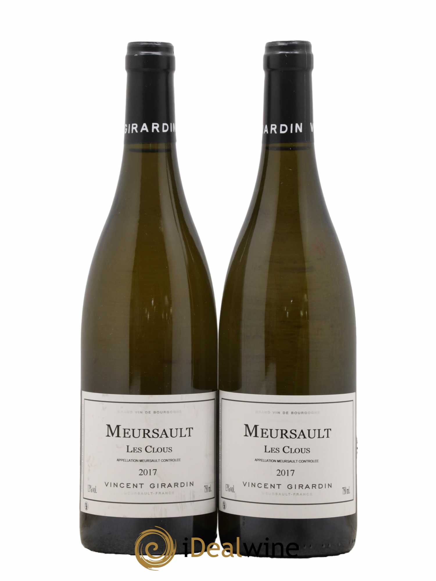 Meursault Vincent Girardin (Domaine) Les Clous 2017 - Lot de 2 bouteilles - 0