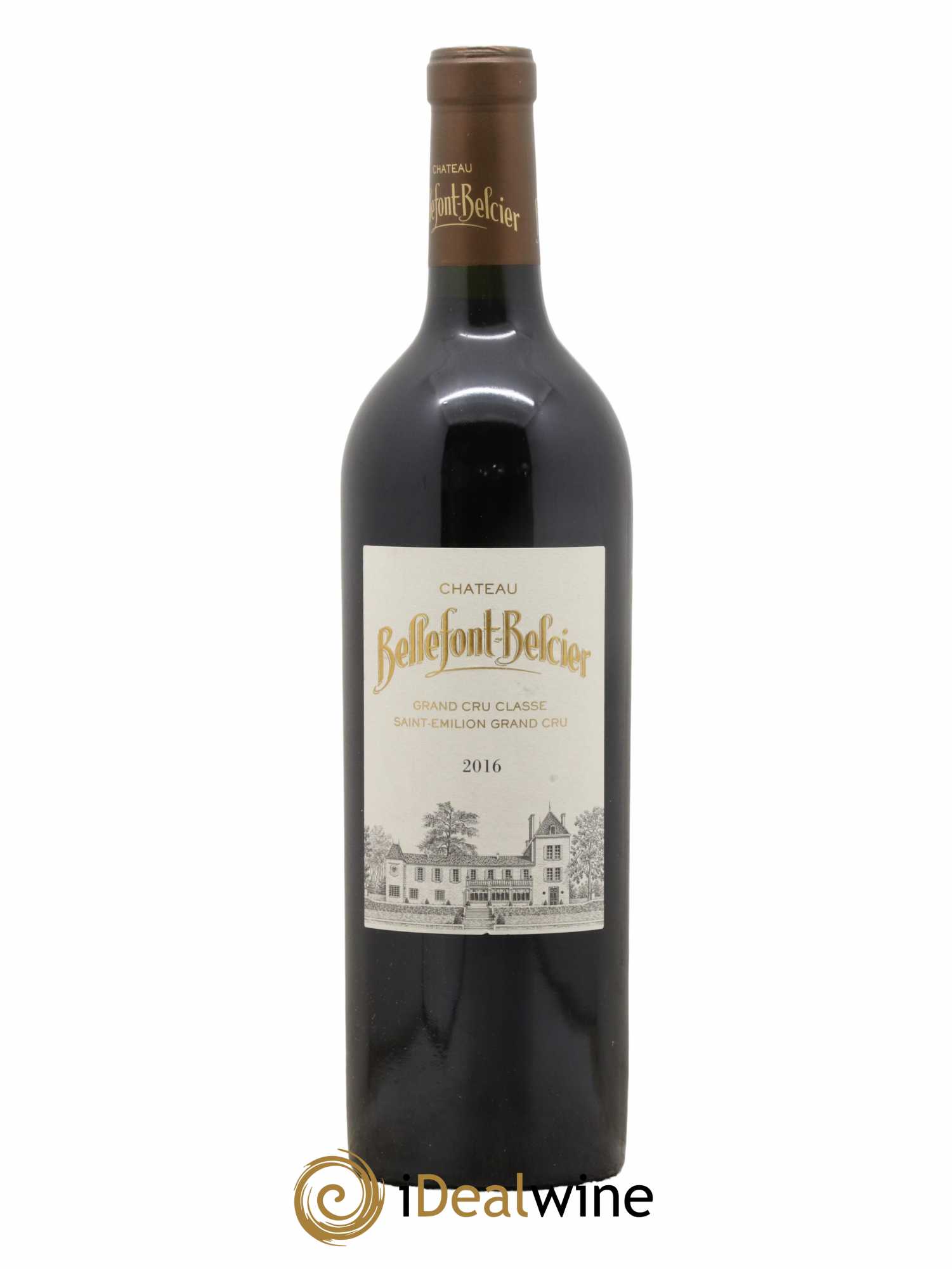 Château Bellefont-Belcier Grand Cru Classé 2016 - Lot de 1 bouteille - 0