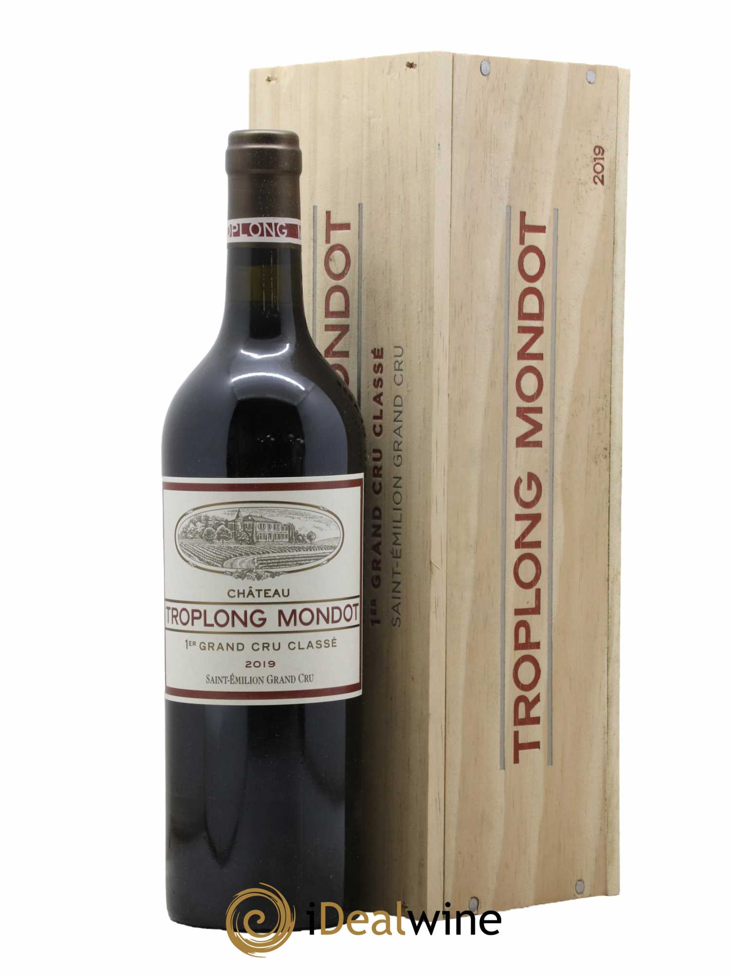 Château Troplong Mondot 1er Grand Cru Classé B 2019 - Lot de 1 bouteille - 0