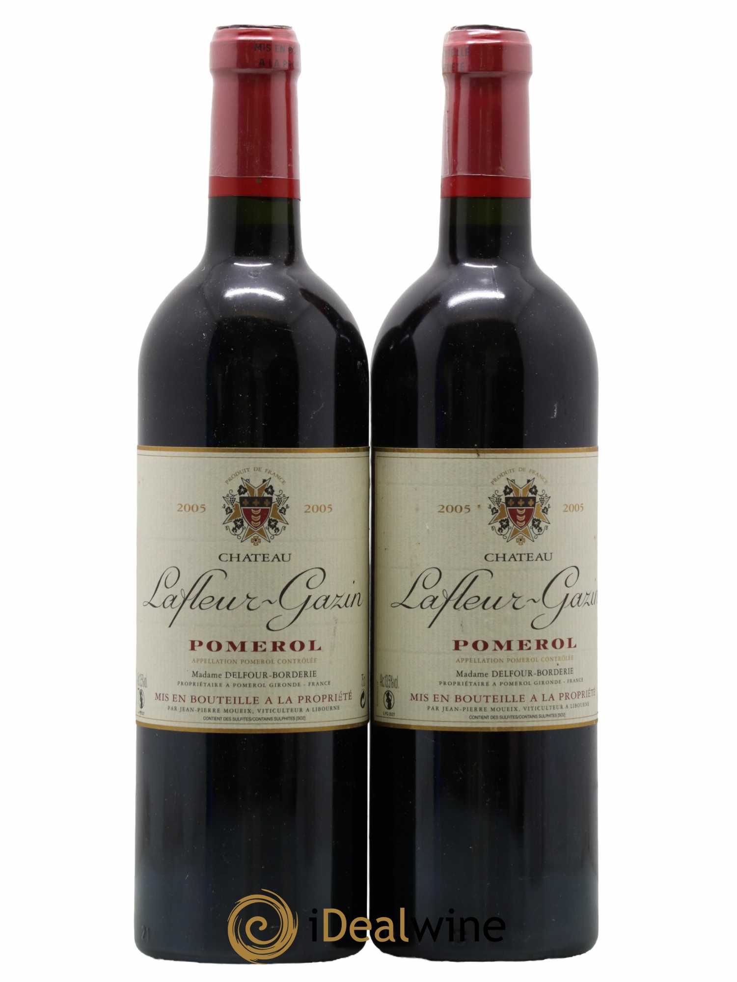 Château Lafleur-Gazin 2005 - Lot de 2 bouteilles - 0