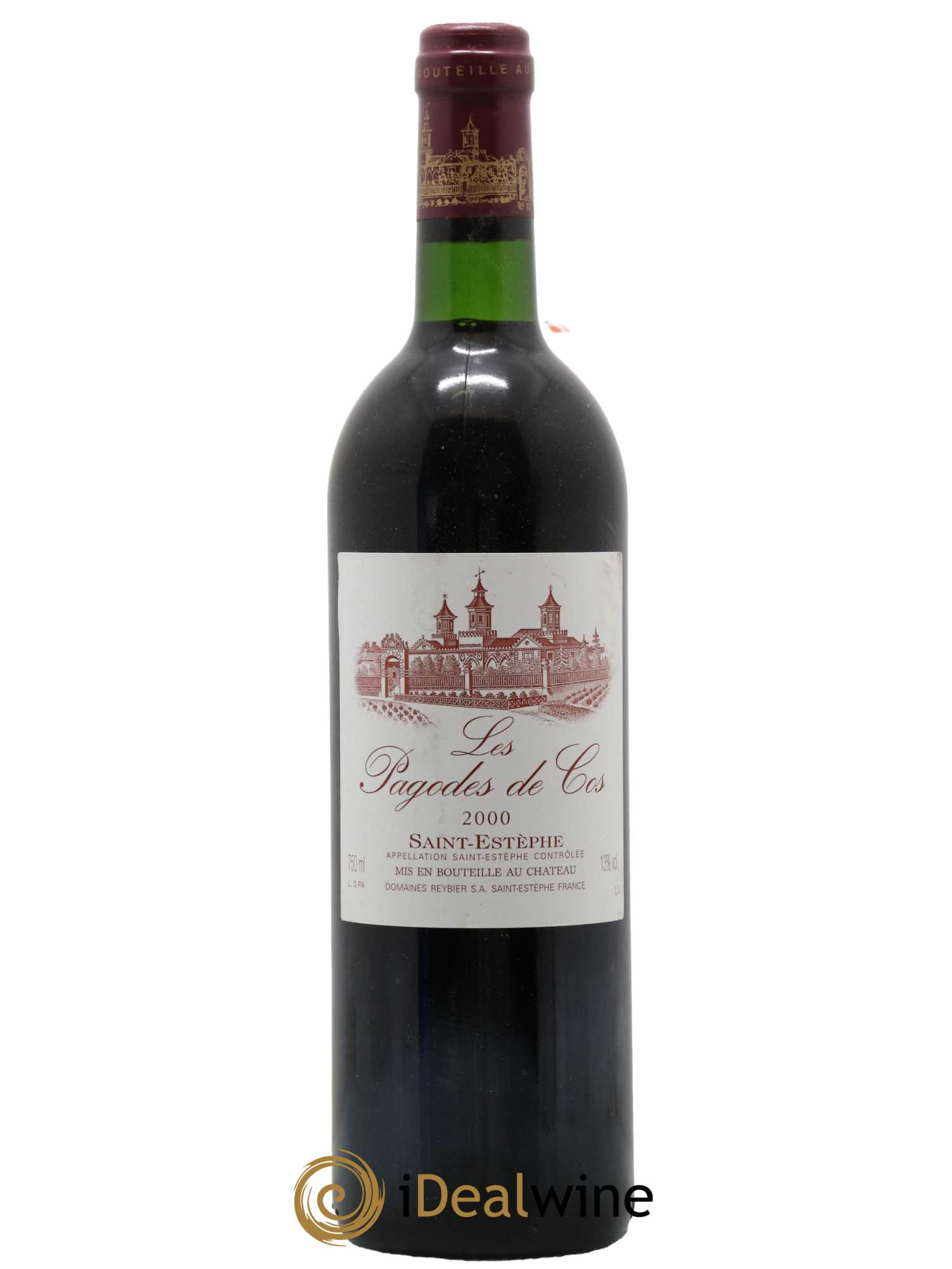 Les Pagodes de Cos Second Vin 2000 - Lot de 1 bouteille - 0