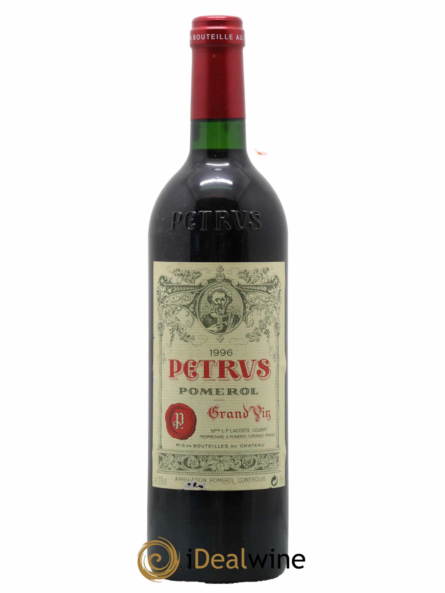 Petrus 1996 - Lot de 1 bouteille - 0