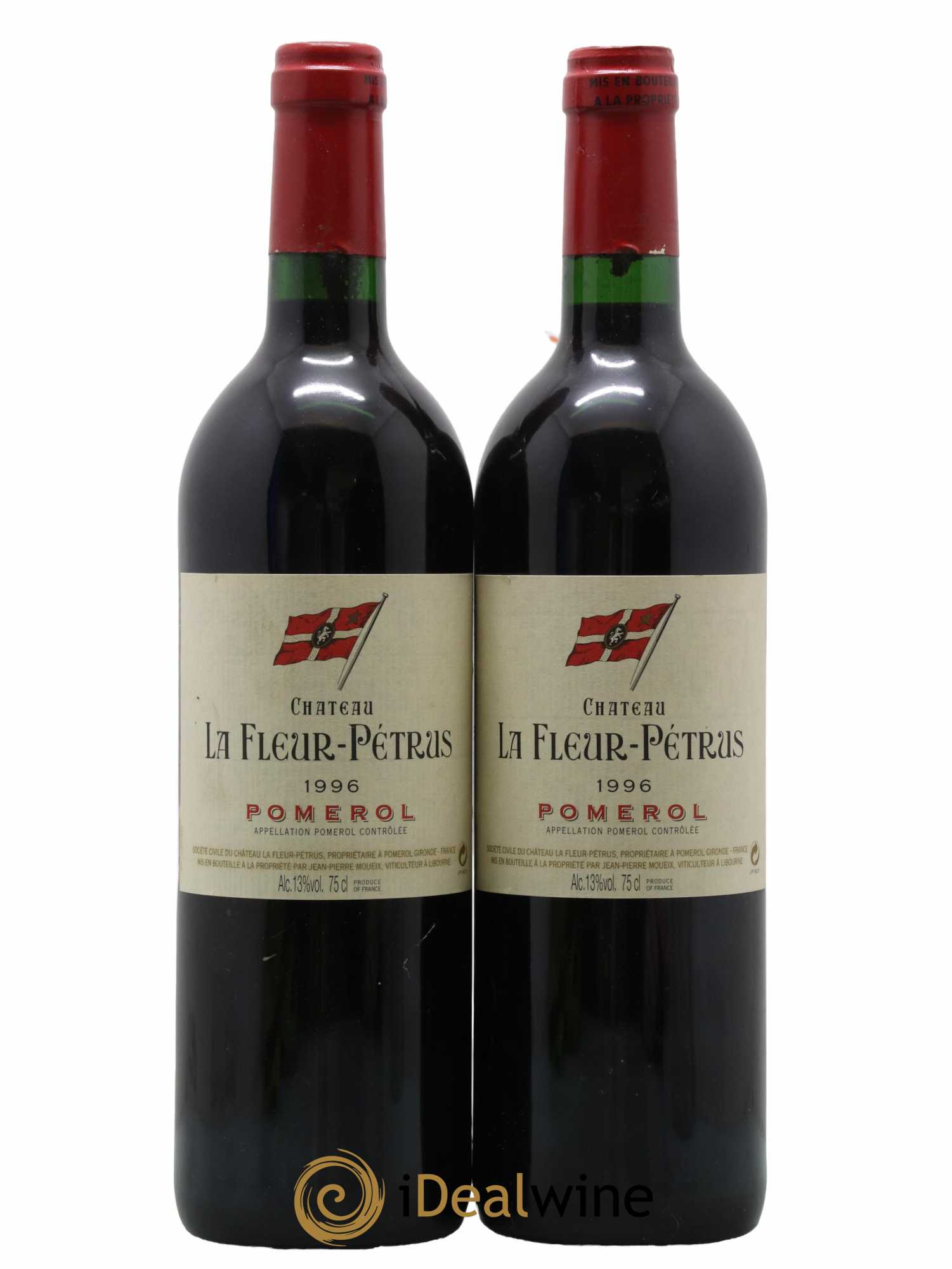 Château la Fleur Petrus 1996 - Lot de 2 bouteilles - 0