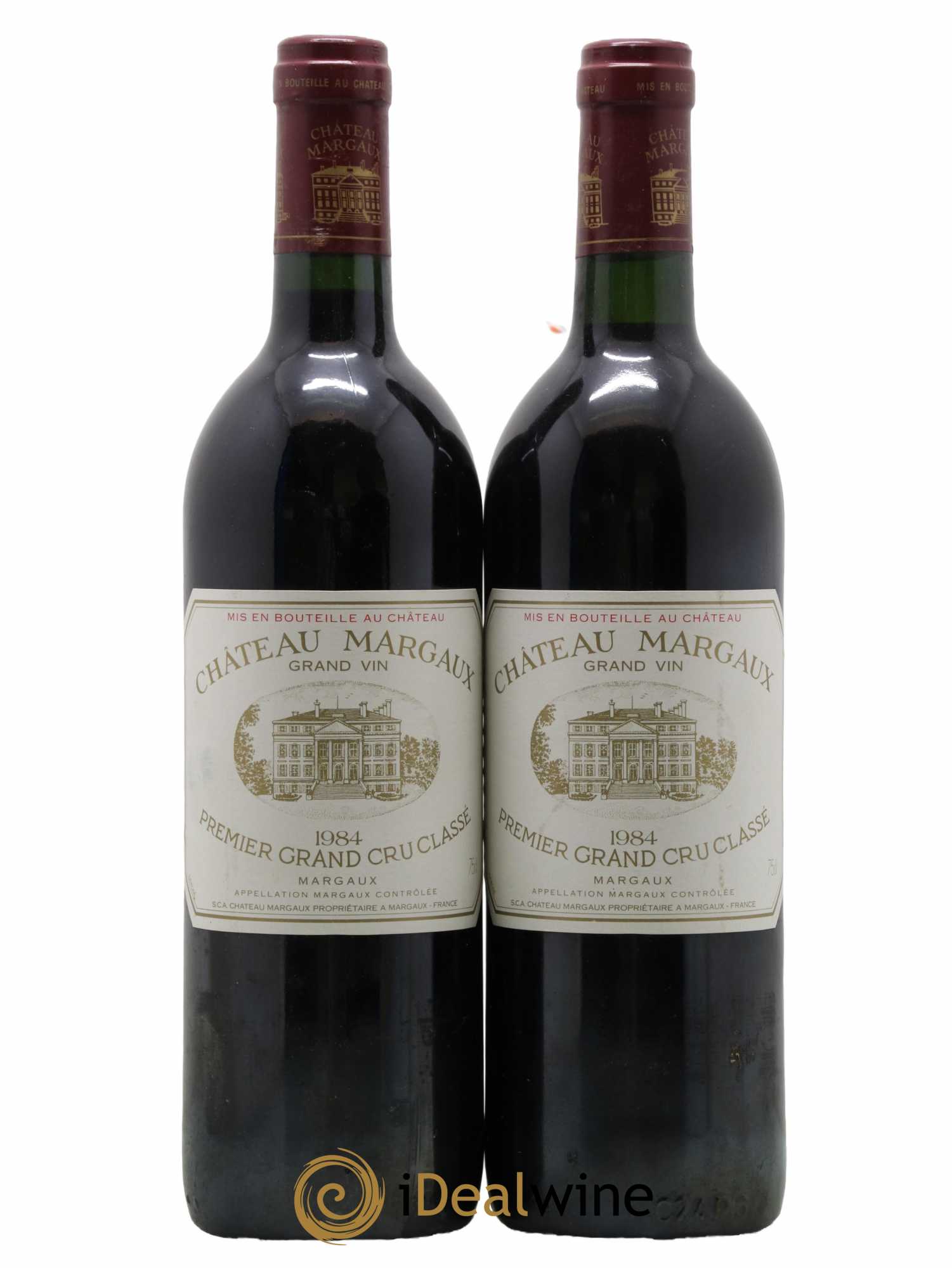 Château Margaux 1er Grand Cru Classé 1984 - Lot de 2 bouteilles - 0